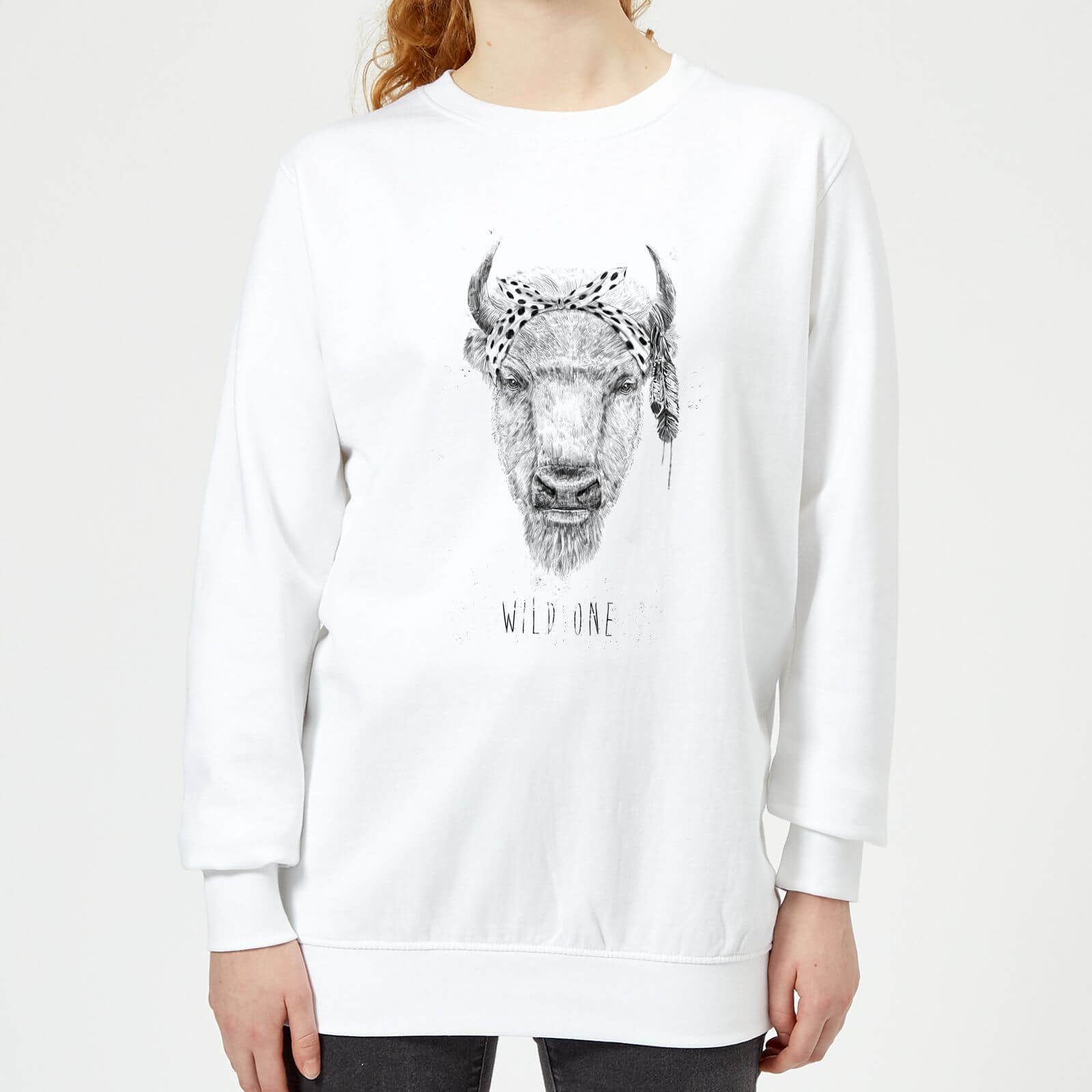 Wild One Women's Sweatshirt - White - XS - White