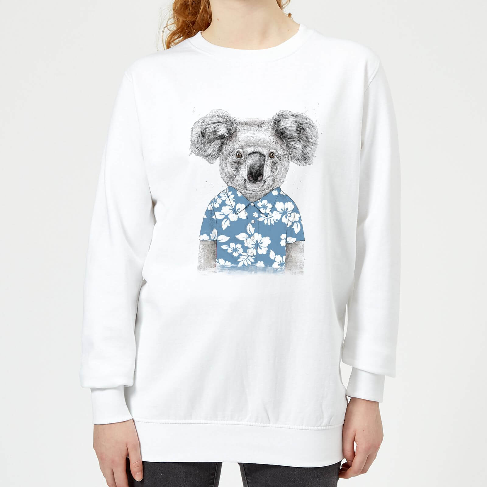 Koala Bear Women's Sweatshirt - White - XS - White