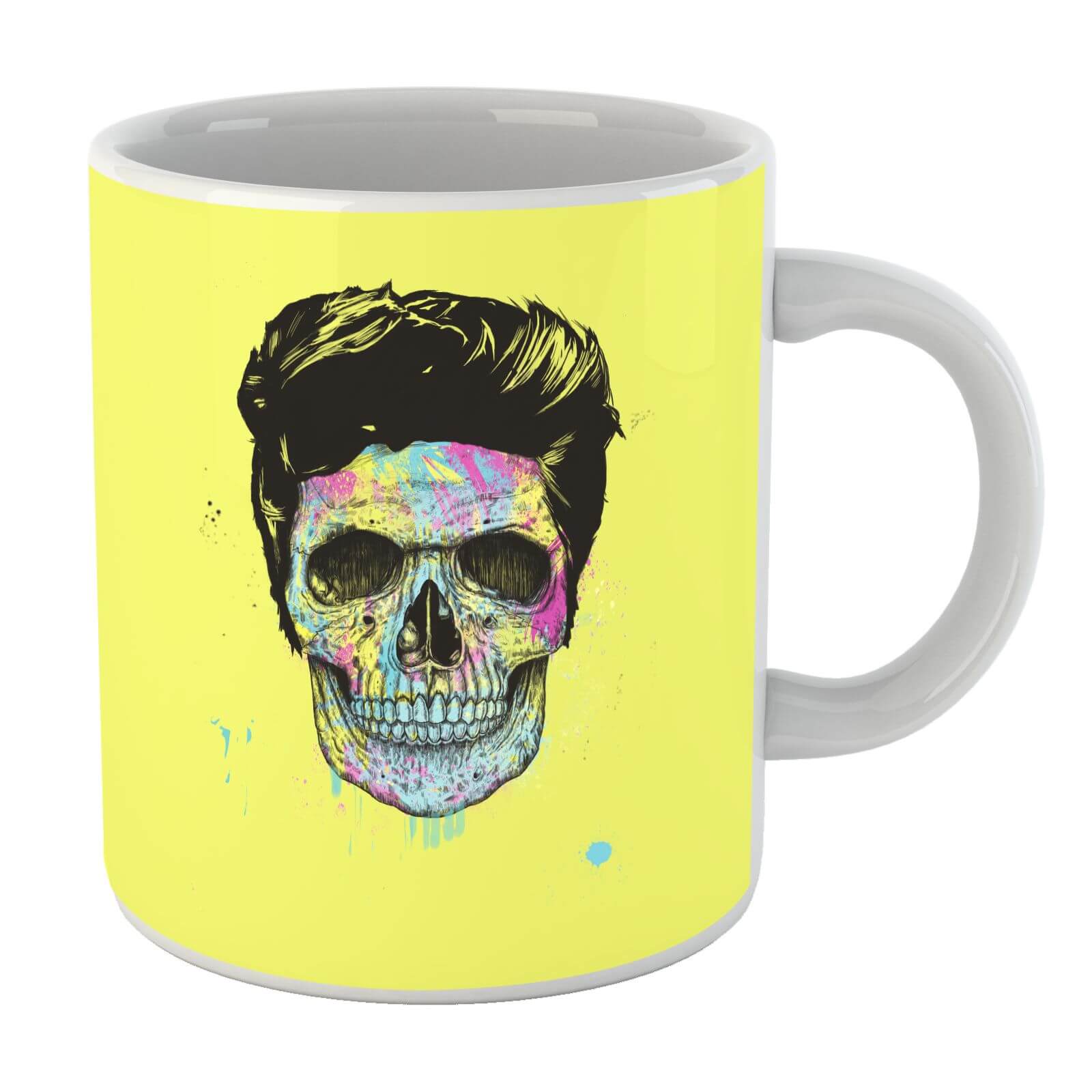 Balazs Solti Colourful Skull Mug