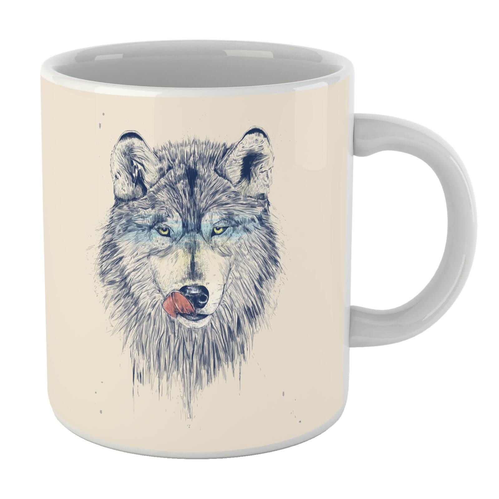 Balazs Solti Wolf Eyes Mug