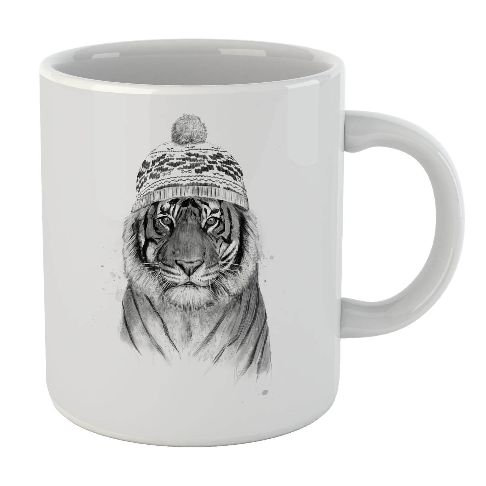 Balazs Solti Winter Tiger Mug