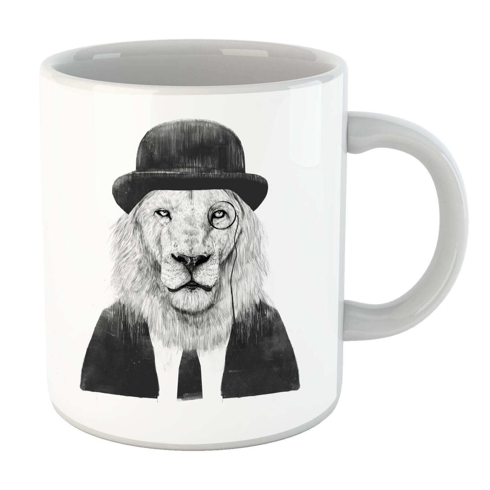 Balazs Solti Monocle Lion Mug