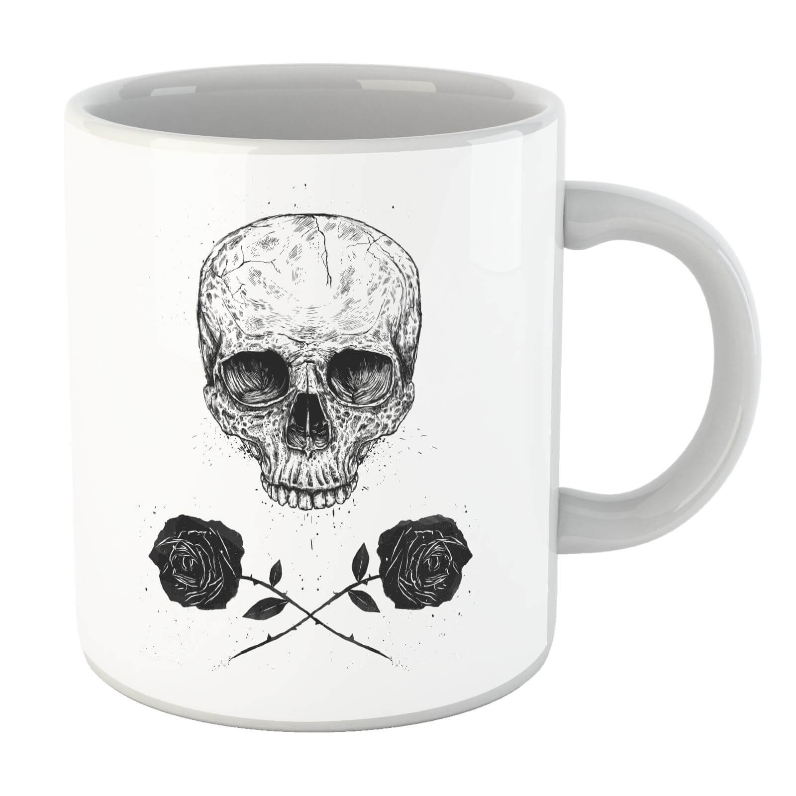 Balazs Solti Skull And Roses Mug