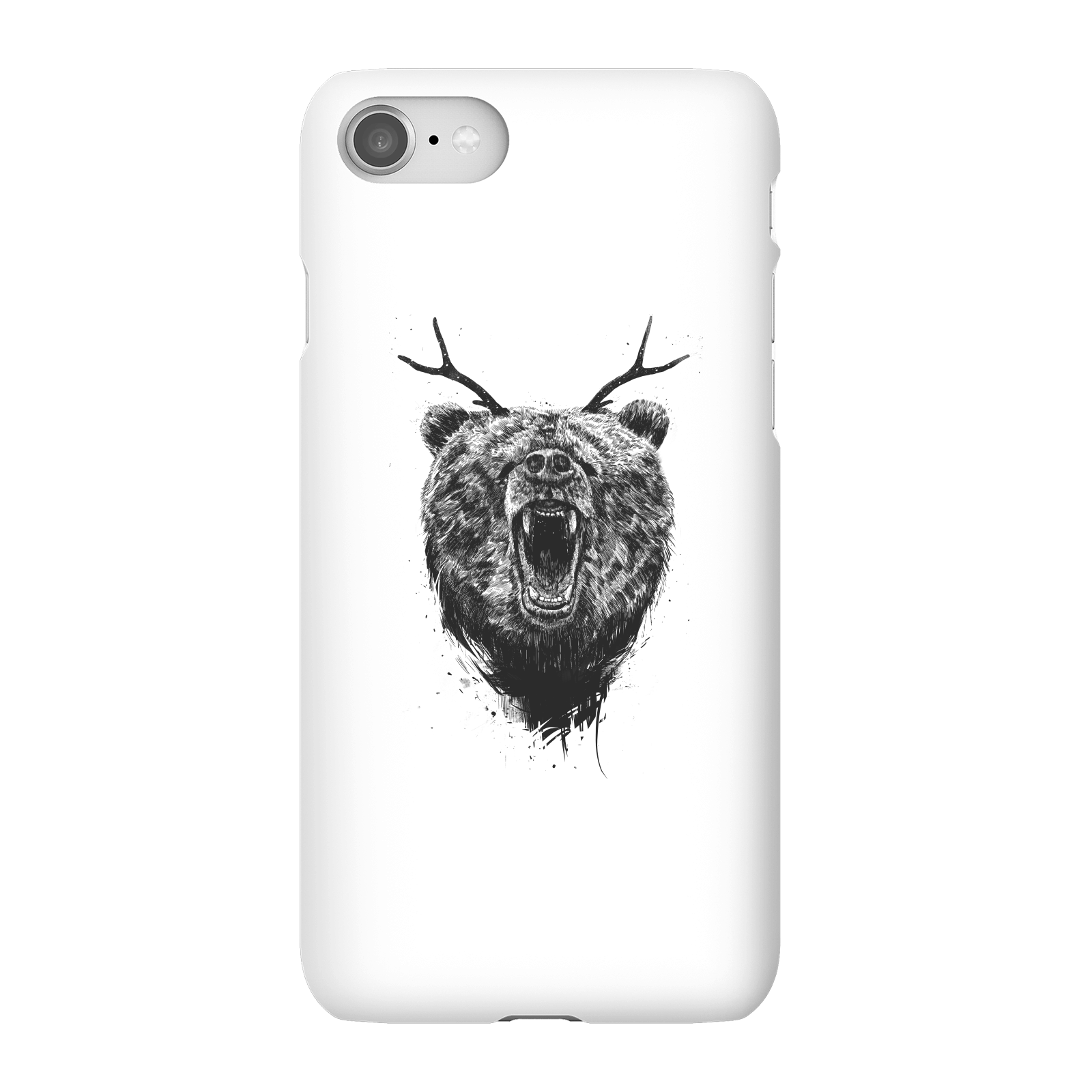 Balazs Solti Dear Bear Phone Case for iPhone and Android - iPhone 8 - Snap Case - Gloss