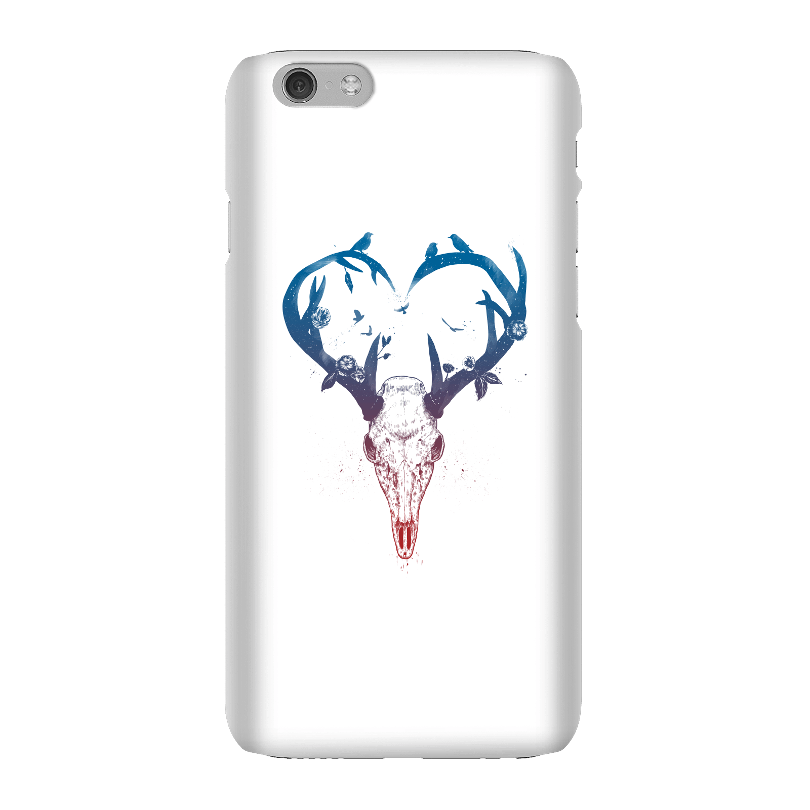 Balazs Solti Antlers Phone Case for iPhone and Android - iPhone 6 - Snap Case - Matte