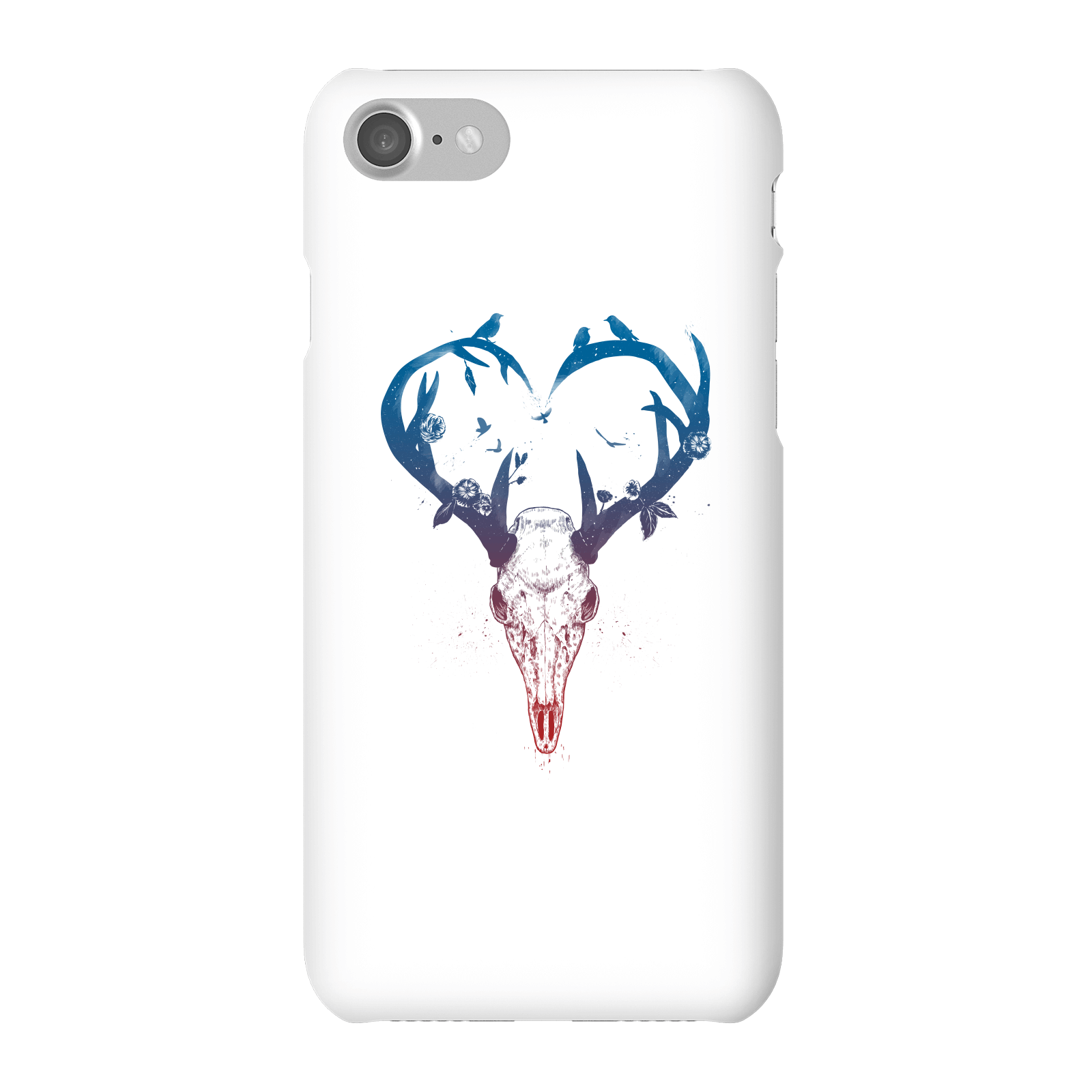 Balazs Solti Antlers Phone Case for iPhone and Android - iPhone 7 - Snap Case - Matte