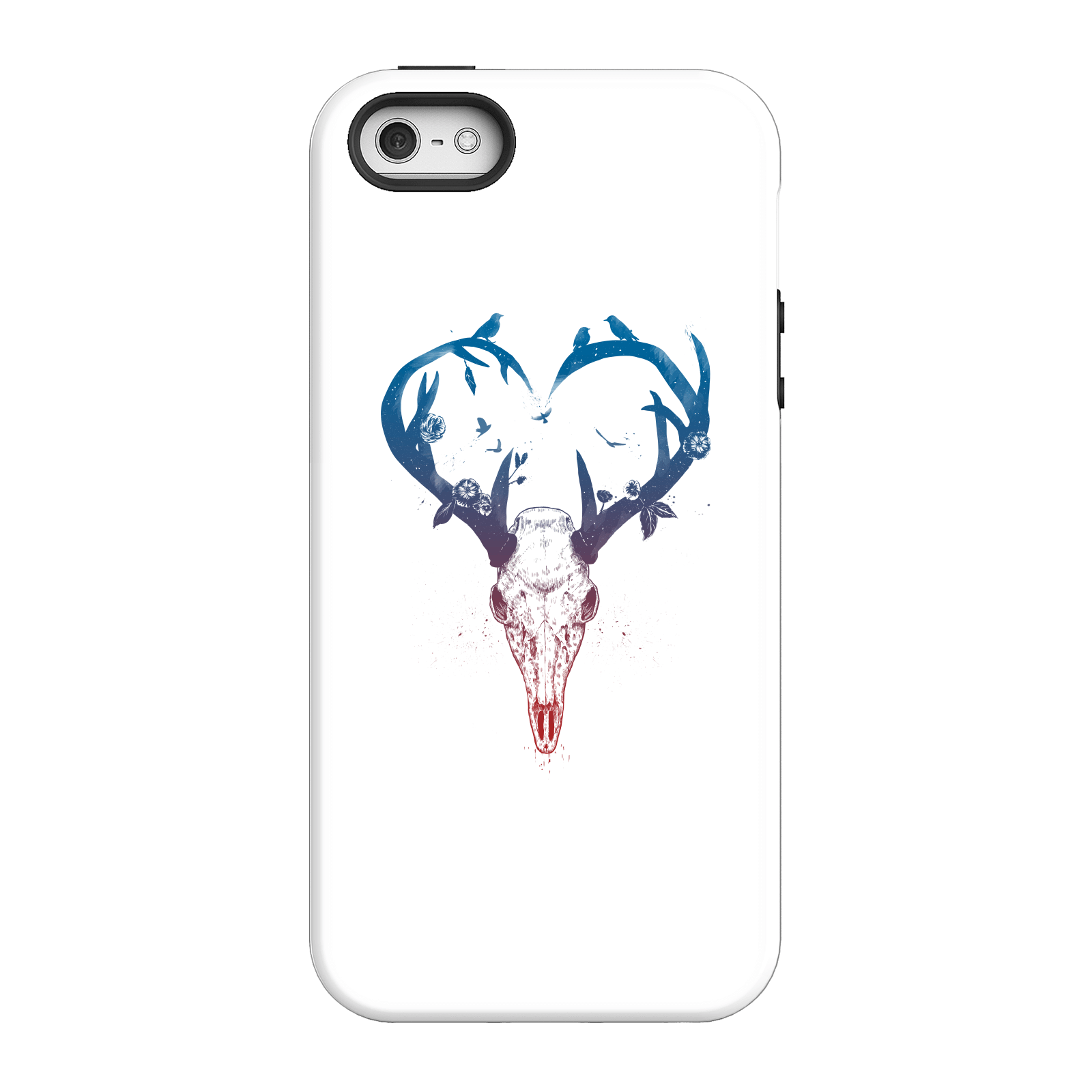 Balazs Solti Antlers Phone Case for iPhone and Android - iPhone 5/5s - Tough Case - Matte