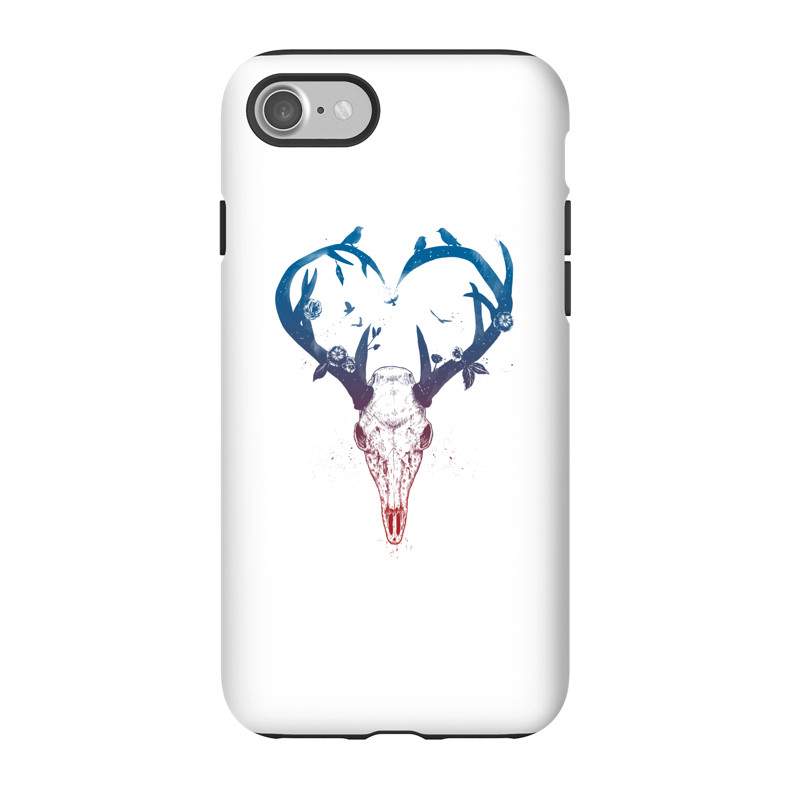 Balazs Solti Antlers Phone Case for iPhone and Android - iPhone 7 - Tough Case - Matte