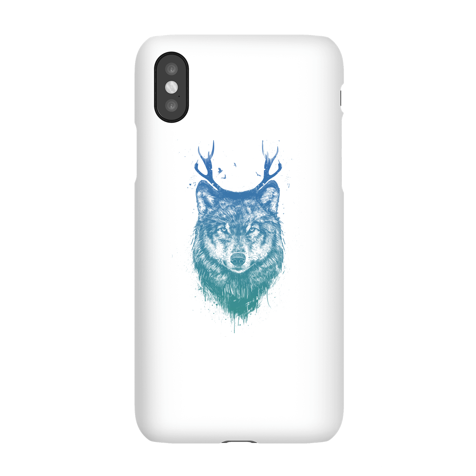 Balazs Solti Wolf Phone Case for iPhone and Android - iPhone X - Snap Case - Matte