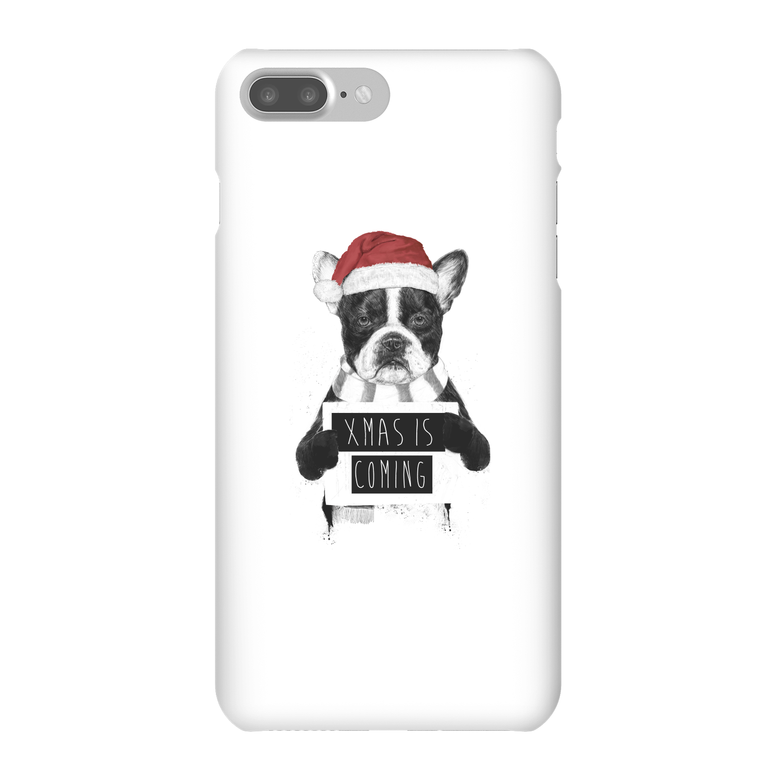 Balazs Solti Xmas Is Coming Phone Case for iPhone and Android - iPhone 7 Plus - Snap Case - Matte