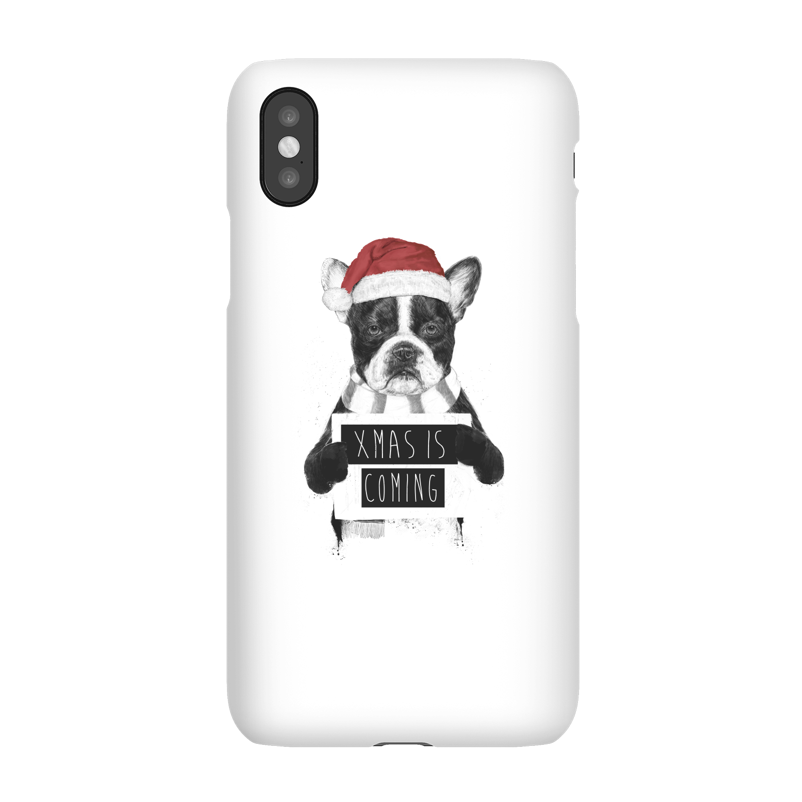 Balazs Solti Xmas Is Coming Phone Case for iPhone and Android - iPhone X - Snap Case - Matte