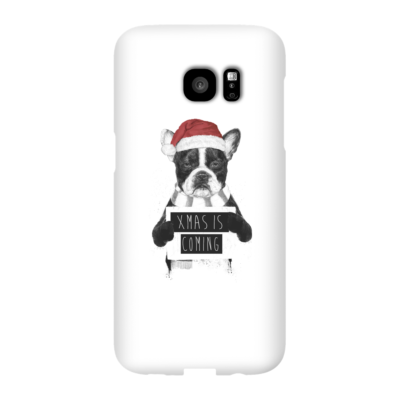 Balazs Solti Xmas Is Coming Phone Case for iPhone and Android - Samsung S7 Edge - Snap Case - Matte