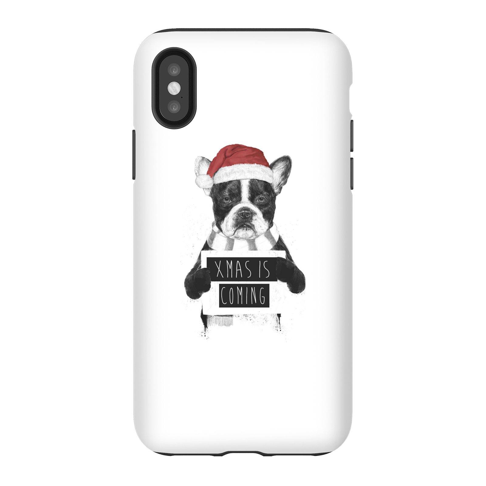 Balazs Solti Xmas Is Coming Phone Case for iPhone and Android - iPhone X - Tough Case - Gloss