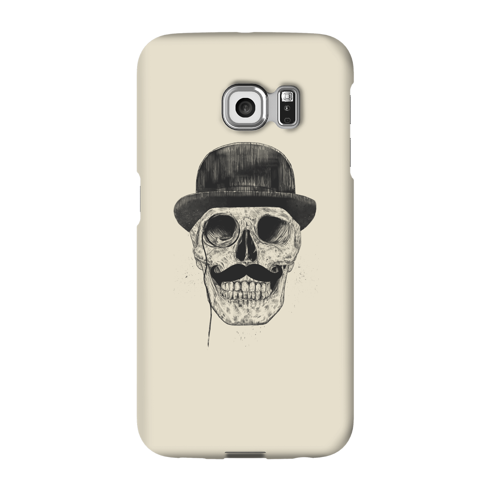 Balazs Solti Monocle Skull Phone Case for iPhone and Android - Samsung S6 Edge Plus - Snap Case - Gloss