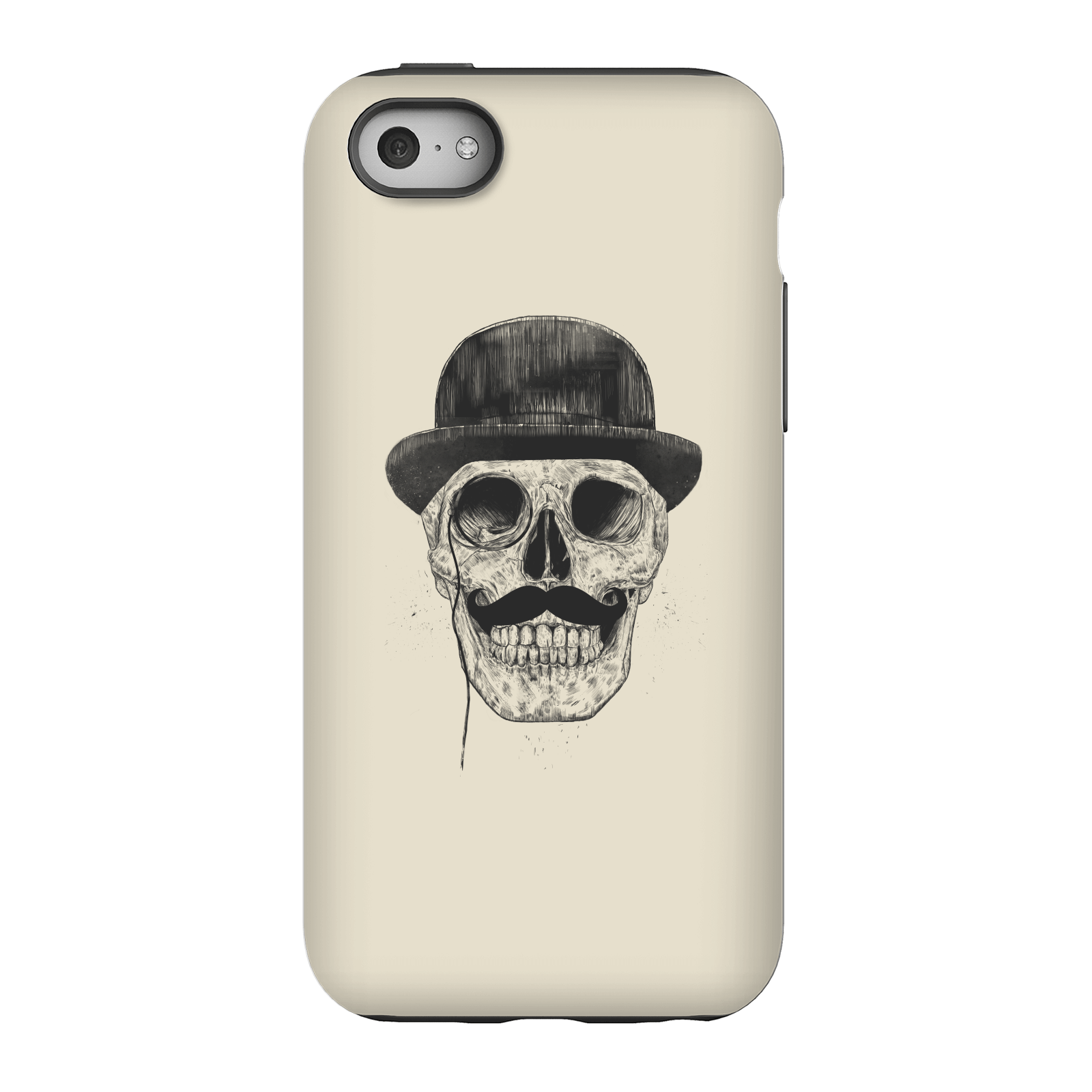 Balazs Solti Monocle Skull Phone Case for iPhone and Android - iPhone 5C - Tough Case - Gloss