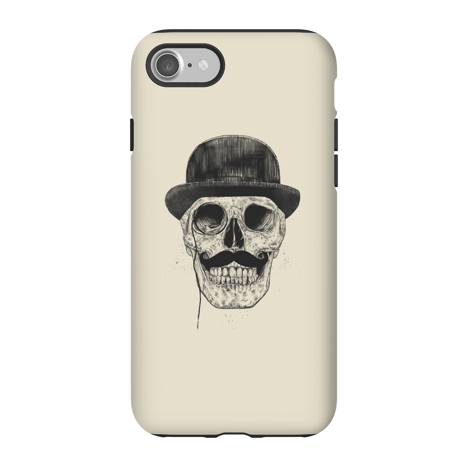 Balazs Solti Monocle Skull Phone Case for iPhone and Android - iPhone 7 - Tough Case - Gloss