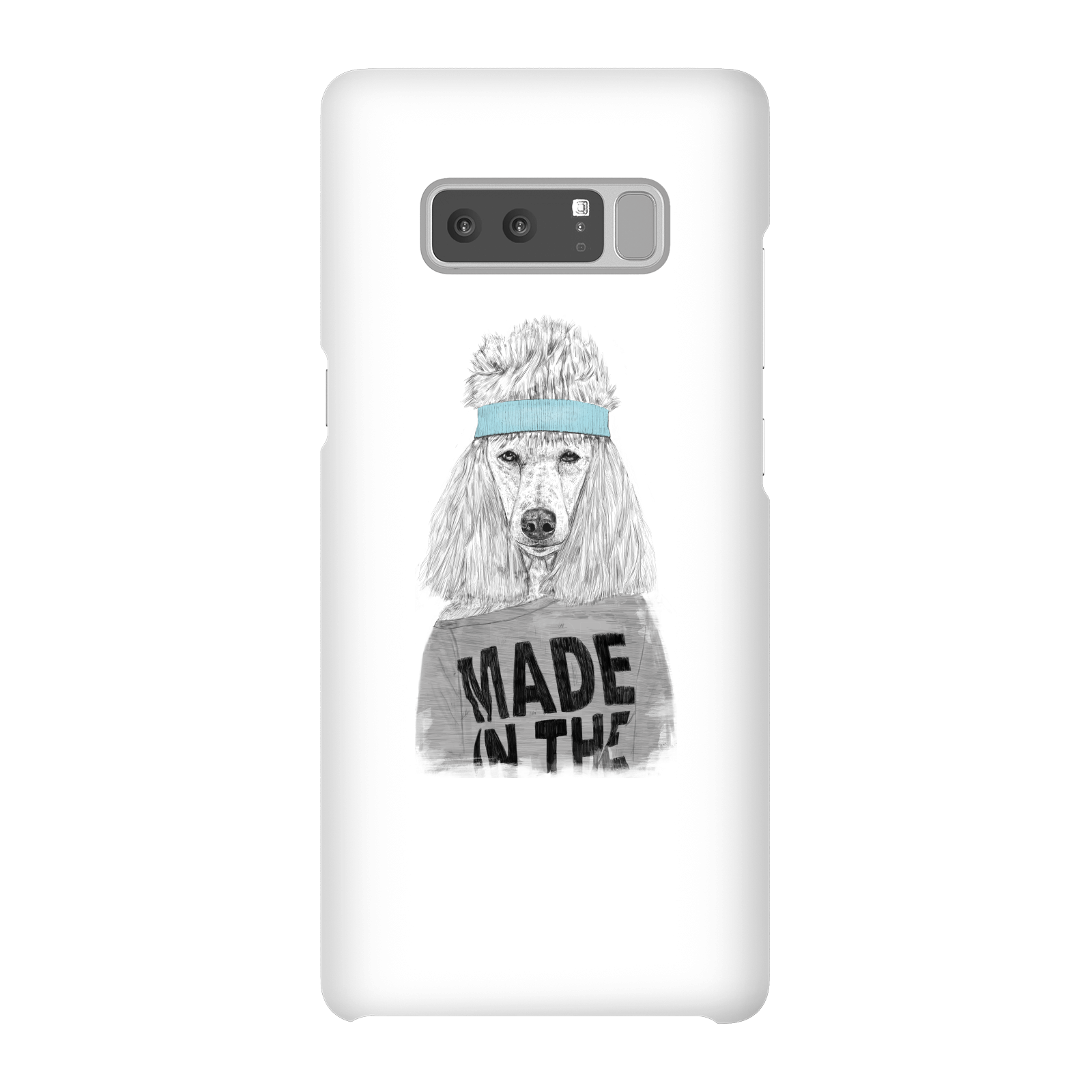 Balazs Solti Made In The 80's Phone Case for iPhone and Android - Samsung Note 8 - Snap Case - Matte
