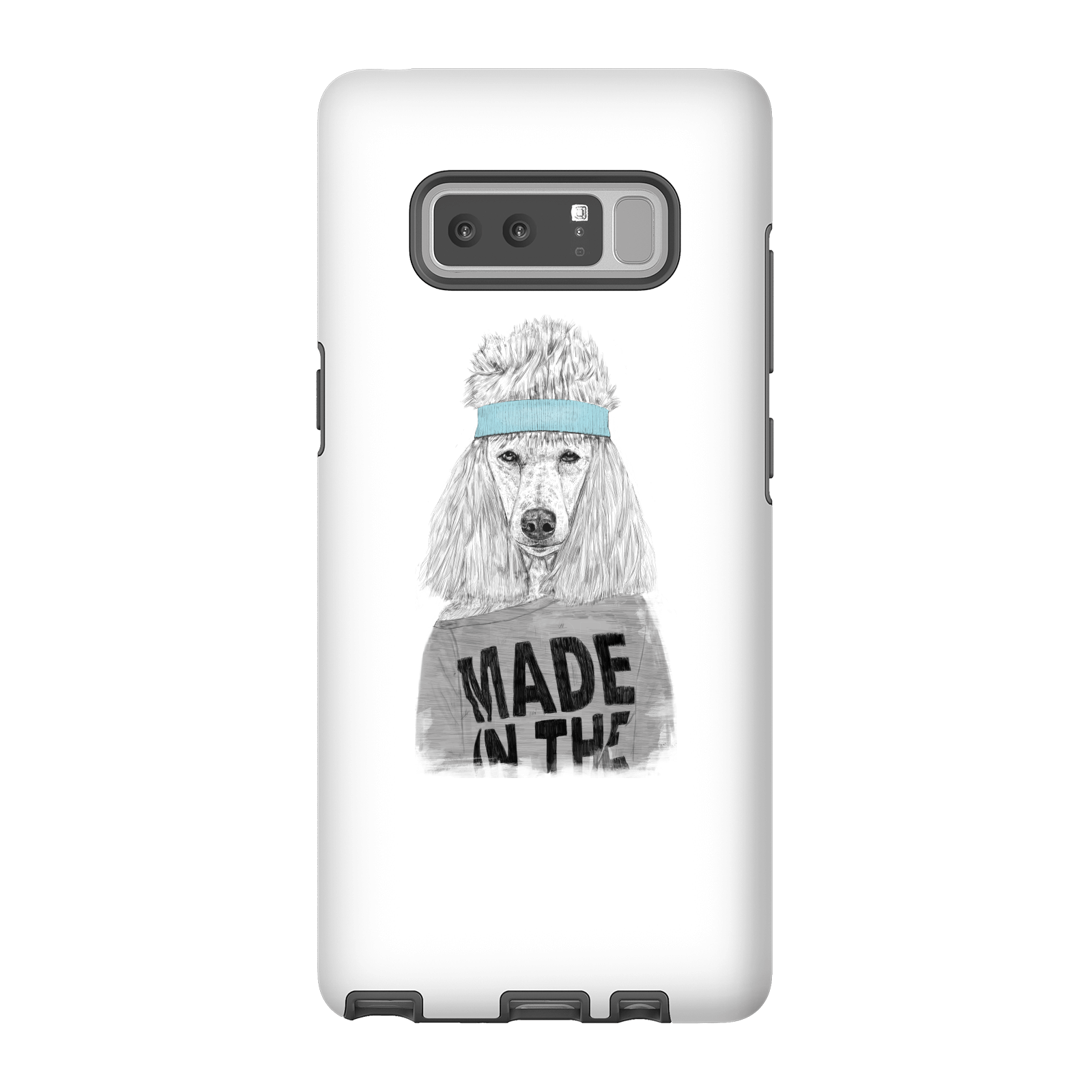 Balazs Solti Made In The 80's Phone Case for iPhone and Android - Samsung Note 8 - Tough Case - Matte