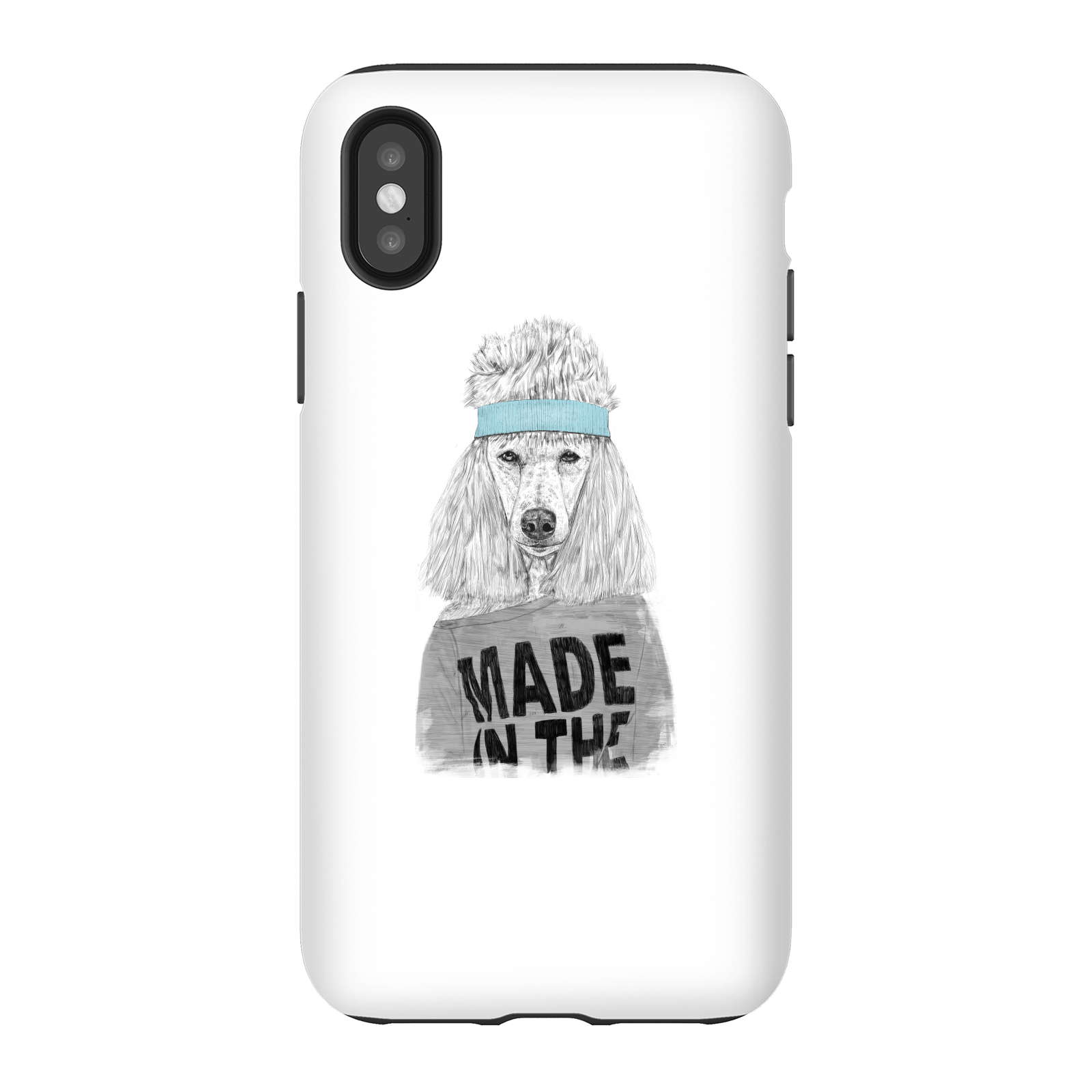 Balazs Solti Made In The 80's Phone Case for iPhone and Android - iPhone X - Tough Case - Gloss