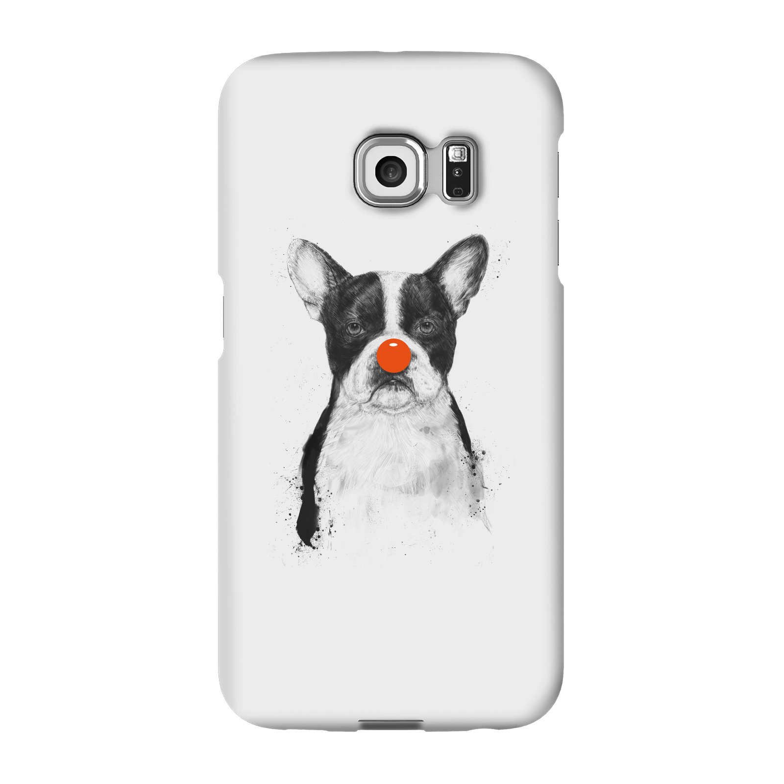 Balazs Solti Red Nosed Bulldog Phone Case for iPhone and Android - Samsung S6 Edge Plus - Snap Case - Matte