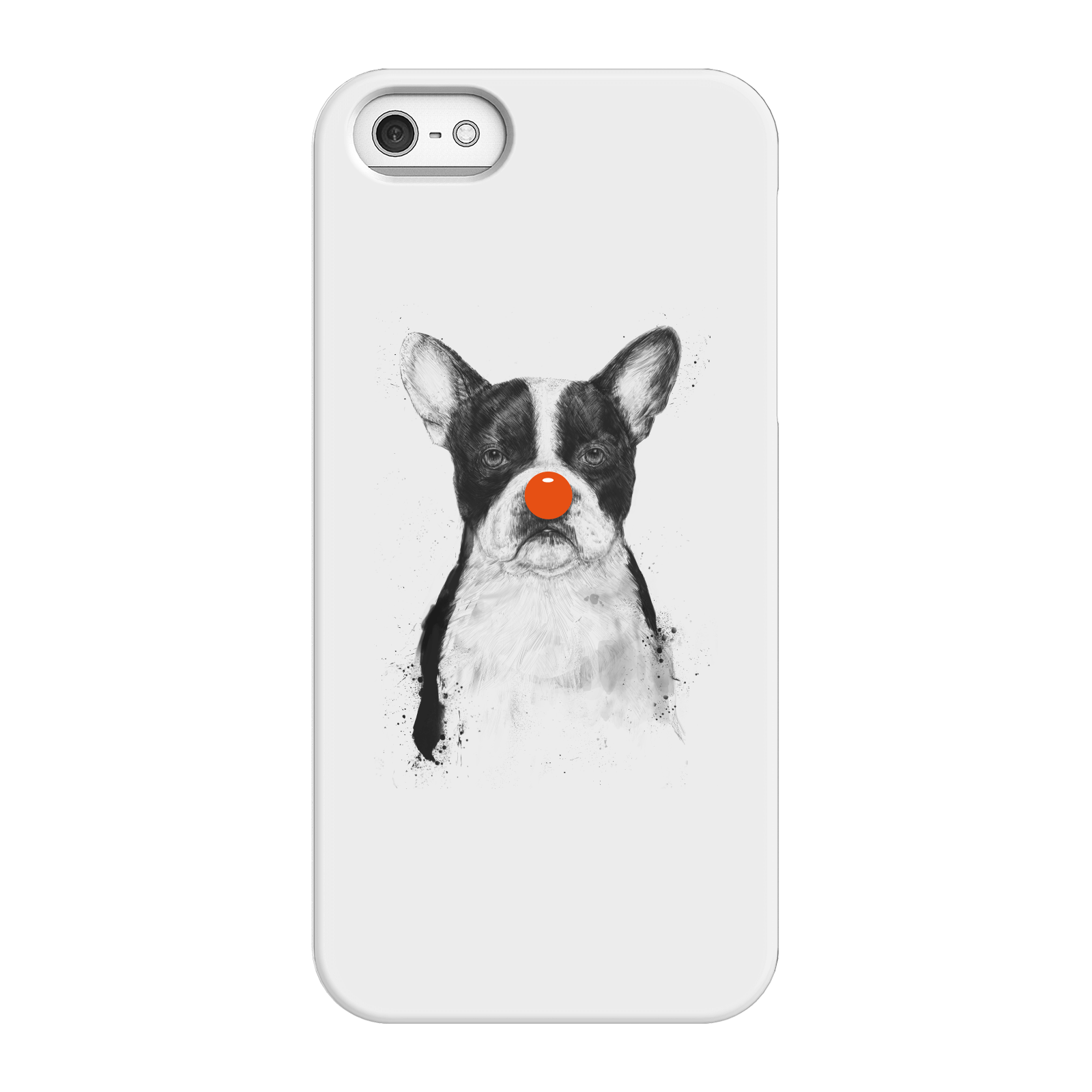 Balazs Solti Red Nosed Bulldog Phone Case for iPhone and Android - iPhone 5/5s - Snap Case - Gloss