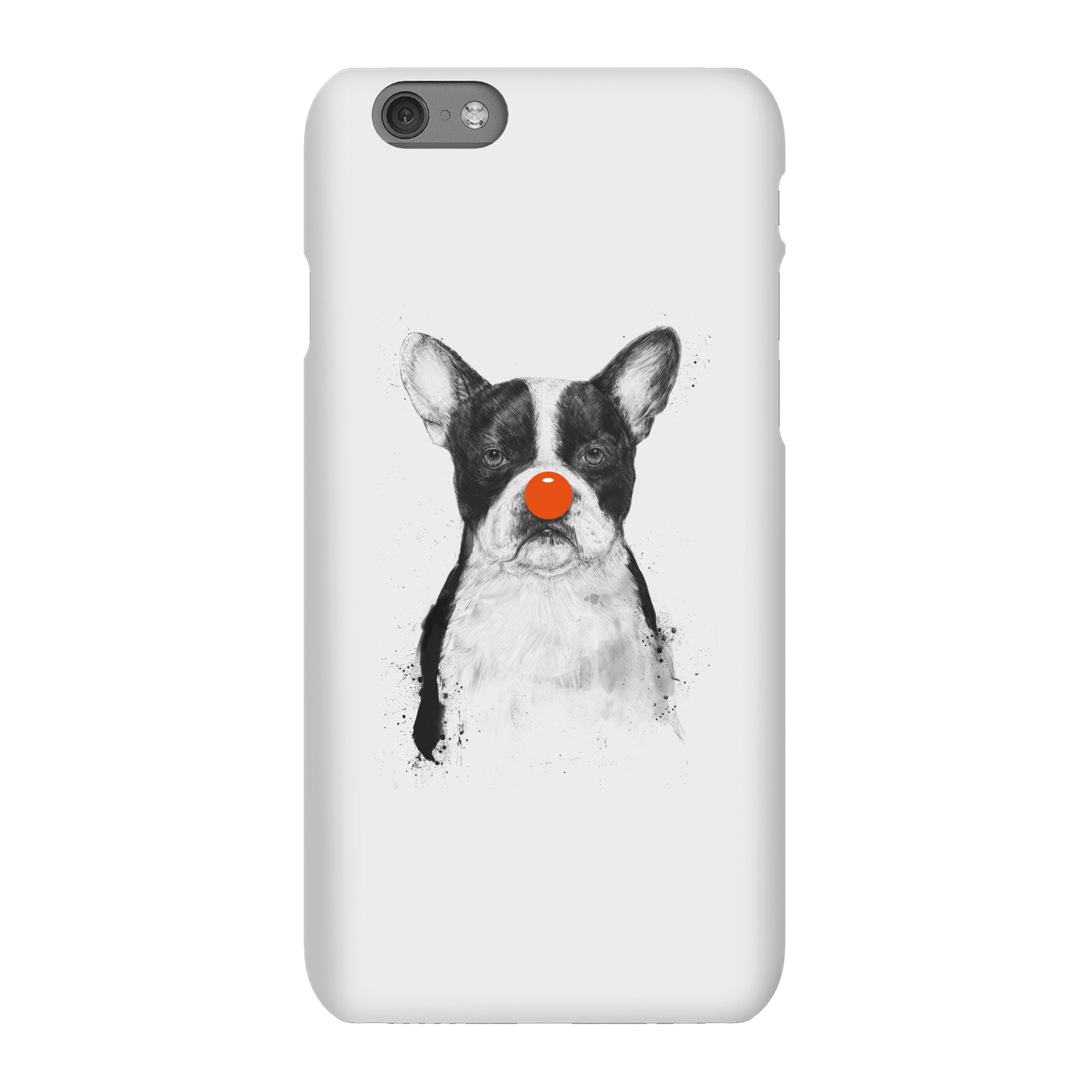 Balazs Solti Red Nosed Bulldog Phone Case for iPhone and Android - iPhone 6S - Snap Case - Gloss