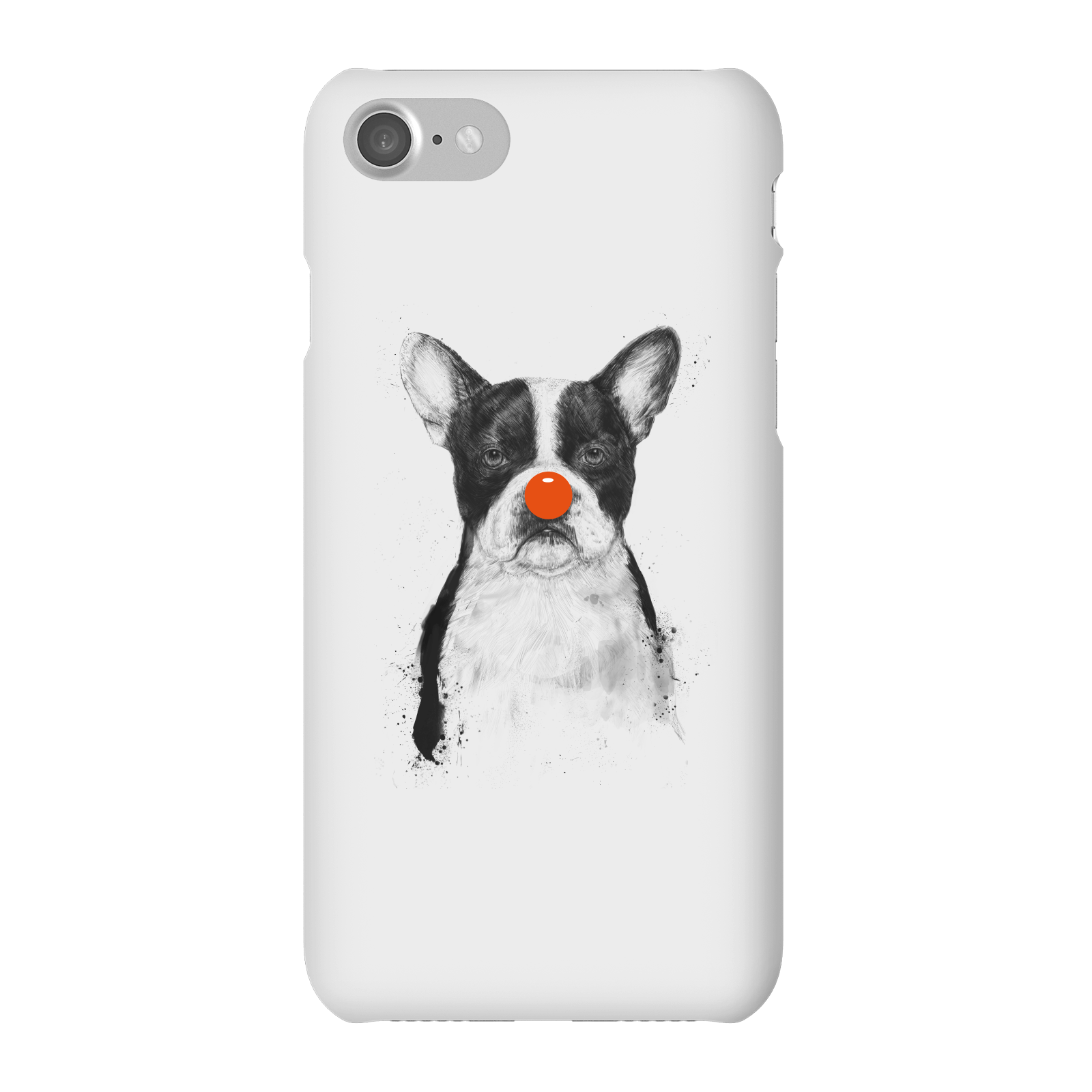 Balazs Solti Red Nosed Bulldog Phone Case for iPhone and Android - iPhone 7 - Snap Case - Gloss