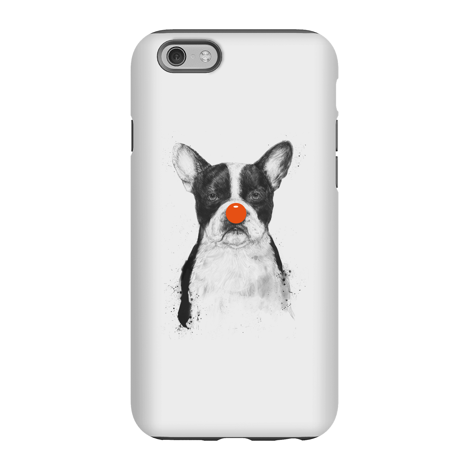 Balazs Solti Red Nosed Bulldog Phone Case for iPhone and Android - iPhone 6S - Tough Case - Gloss