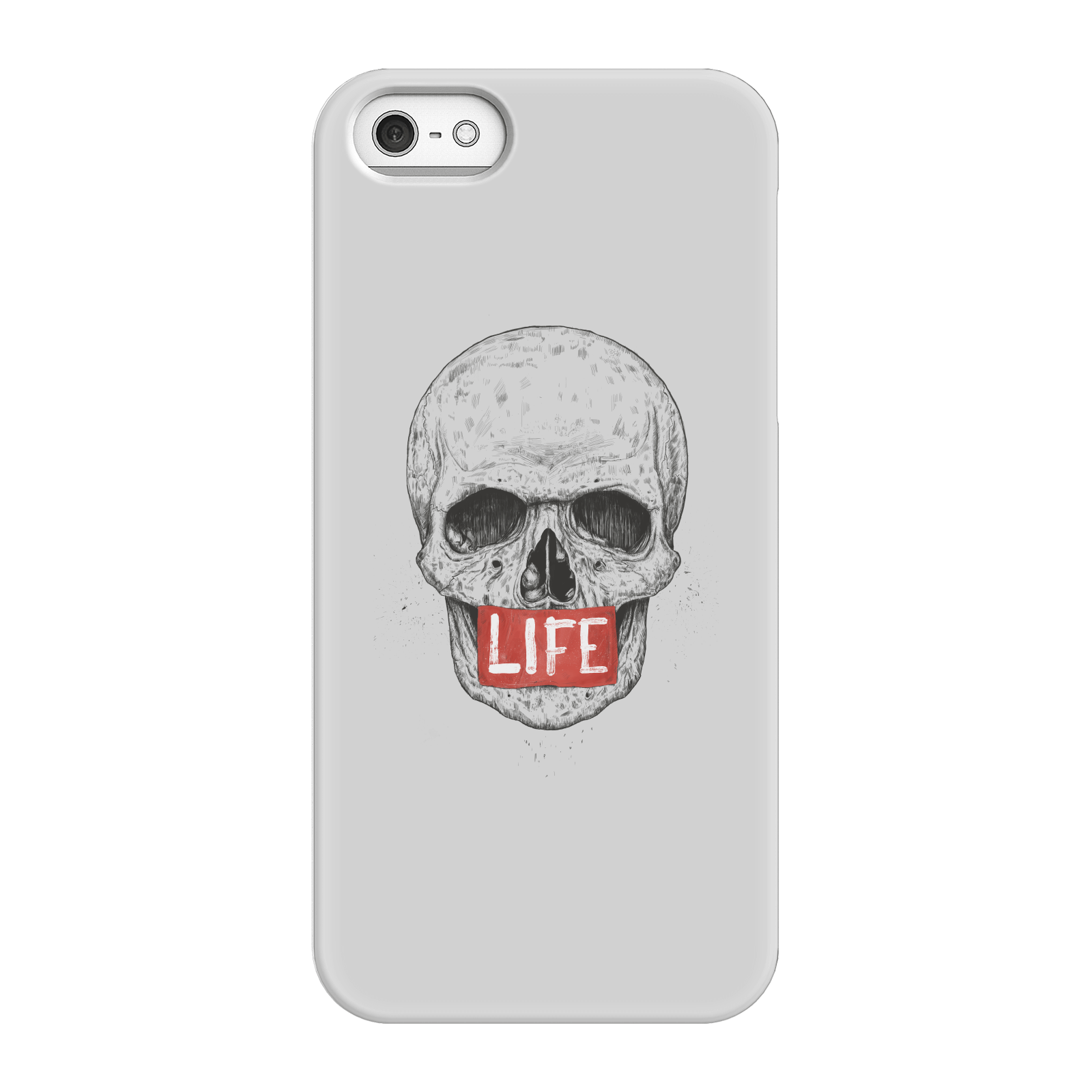 Balazs Solti Life Skull Phone Case for iPhone and Android - iPhone 5/5s - Snap Case - Matte
