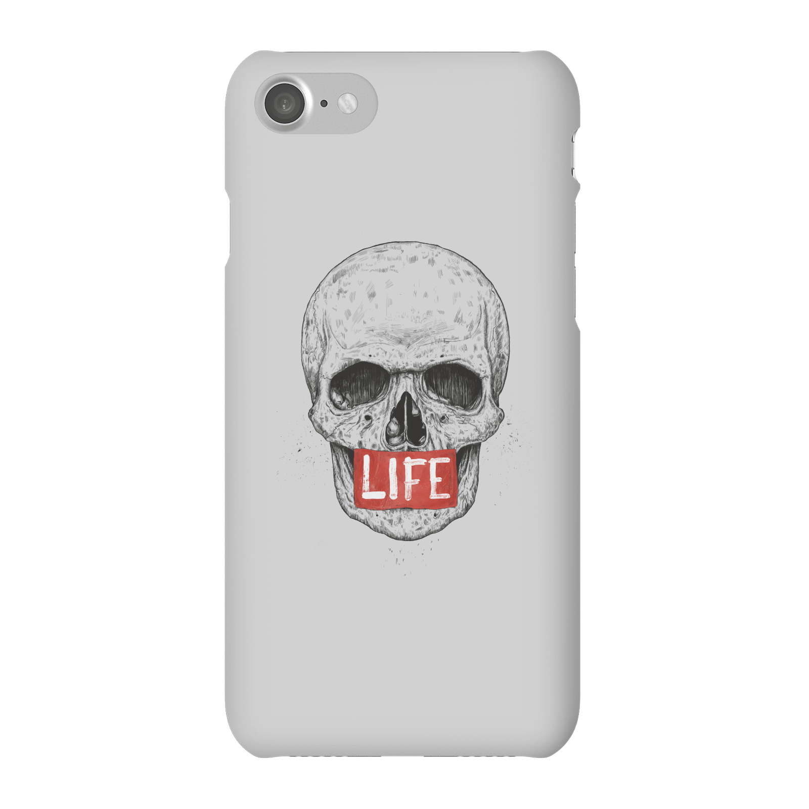 Balazs Solti Life Skull Phone Case for iPhone and Android - iPhone 7 - Snap Case - Matte