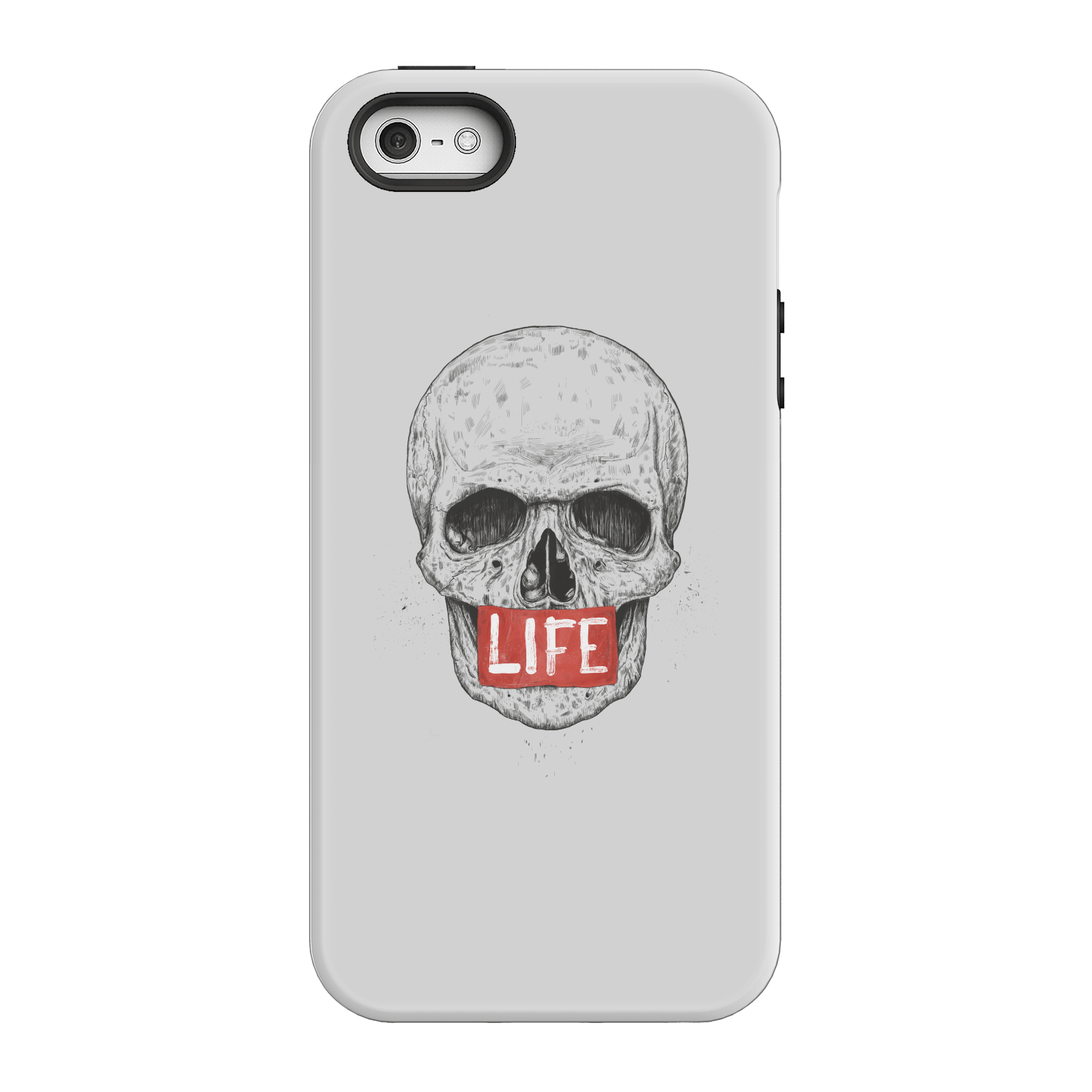 Balazs Solti Life Skull Phone Case for iPhone and Android - iPhone 5/5s - Tough Case - Matte