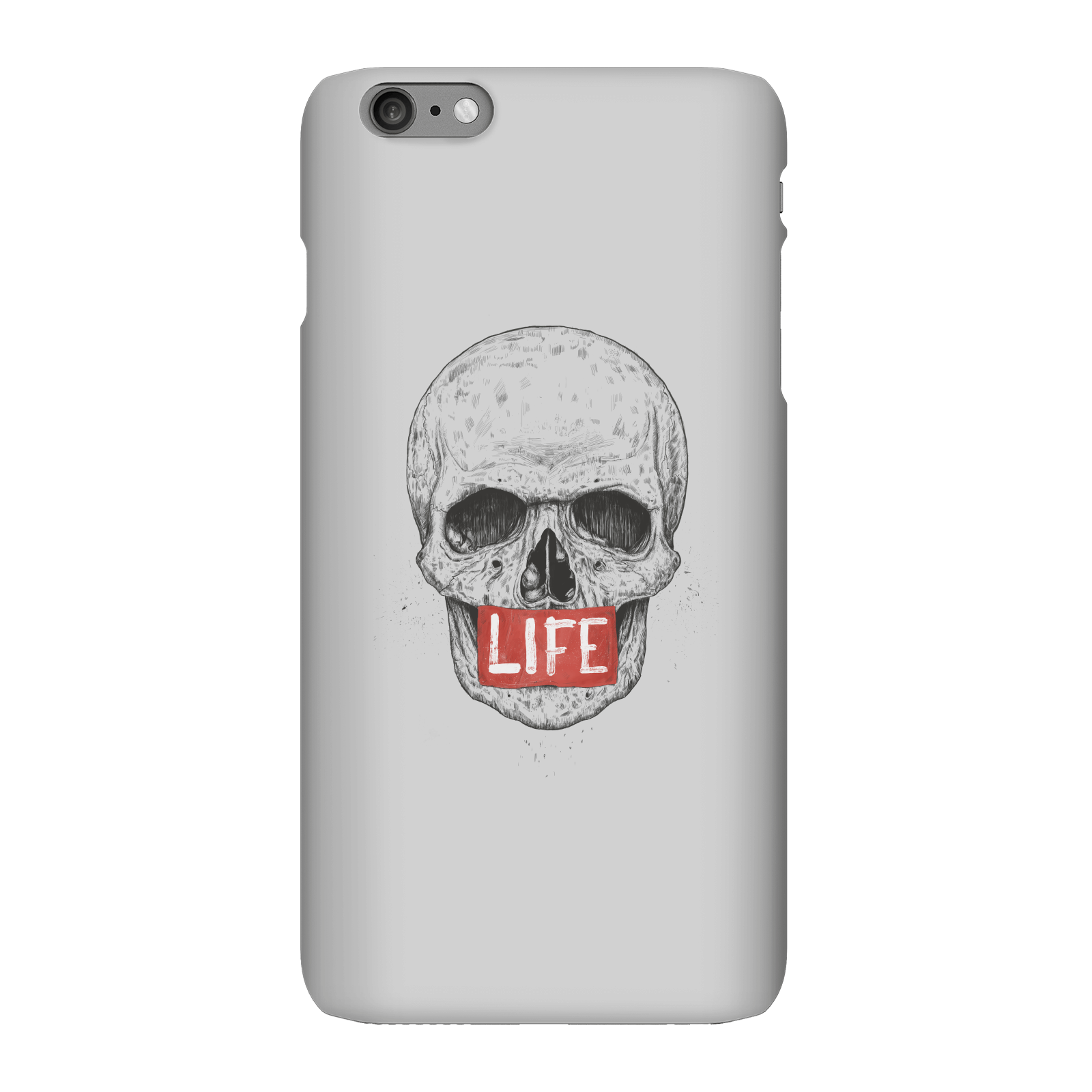 Balazs Solti Life Skull Phone Case for iPhone and Android - iPhone 6 Plus - Snap Case - Gloss