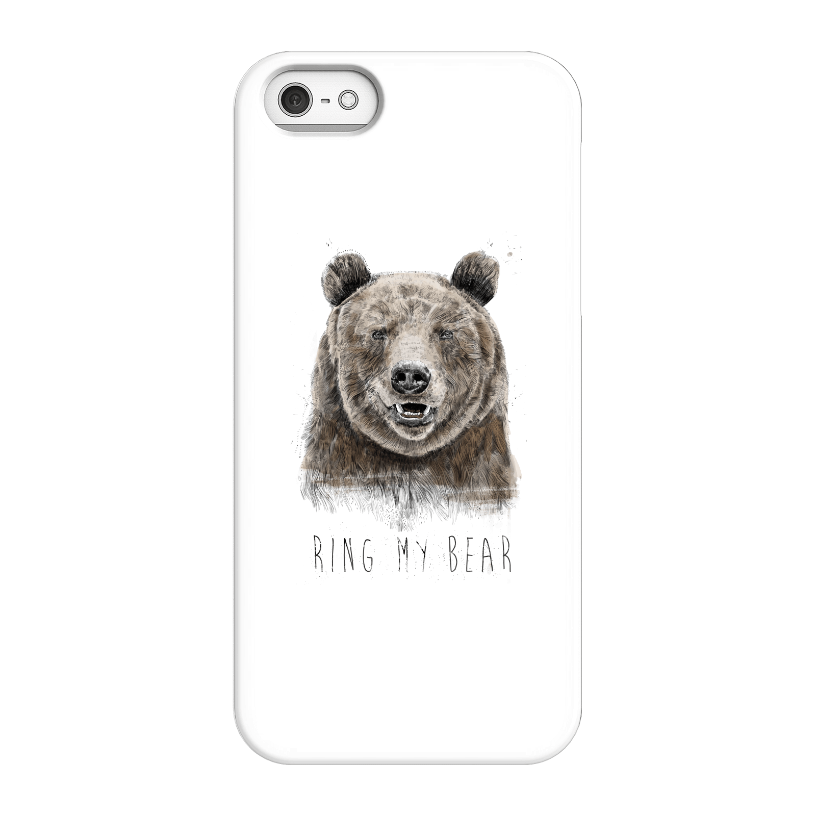 Balazs Solti Ring My Bear Phone Case for iPhone and Android - iPhone 5/5s - Snap Case - Matte