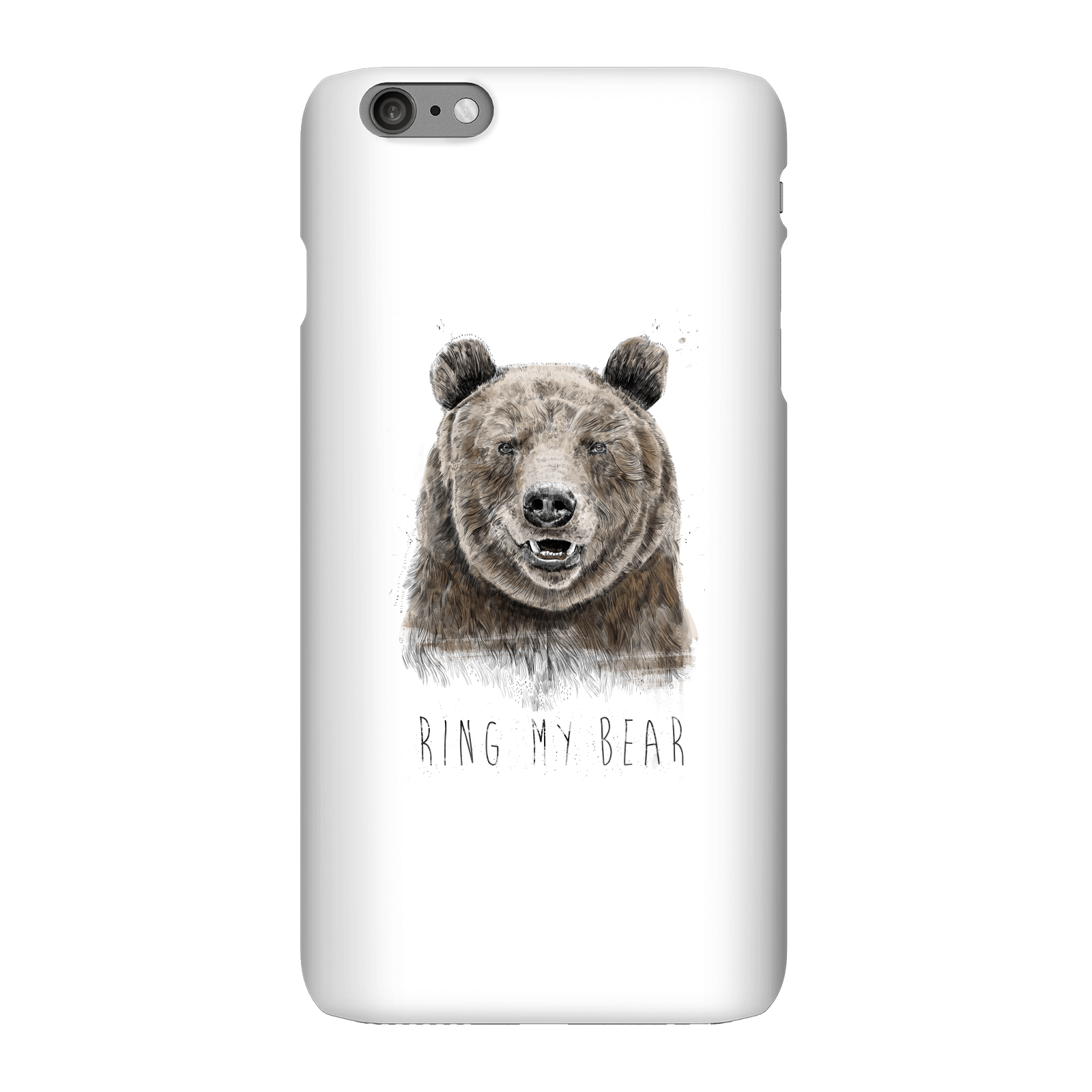 Balazs Solti Ring My Bear Phone Case for iPhone and Android - iPhone 6 Plus - Snap Case - Matte