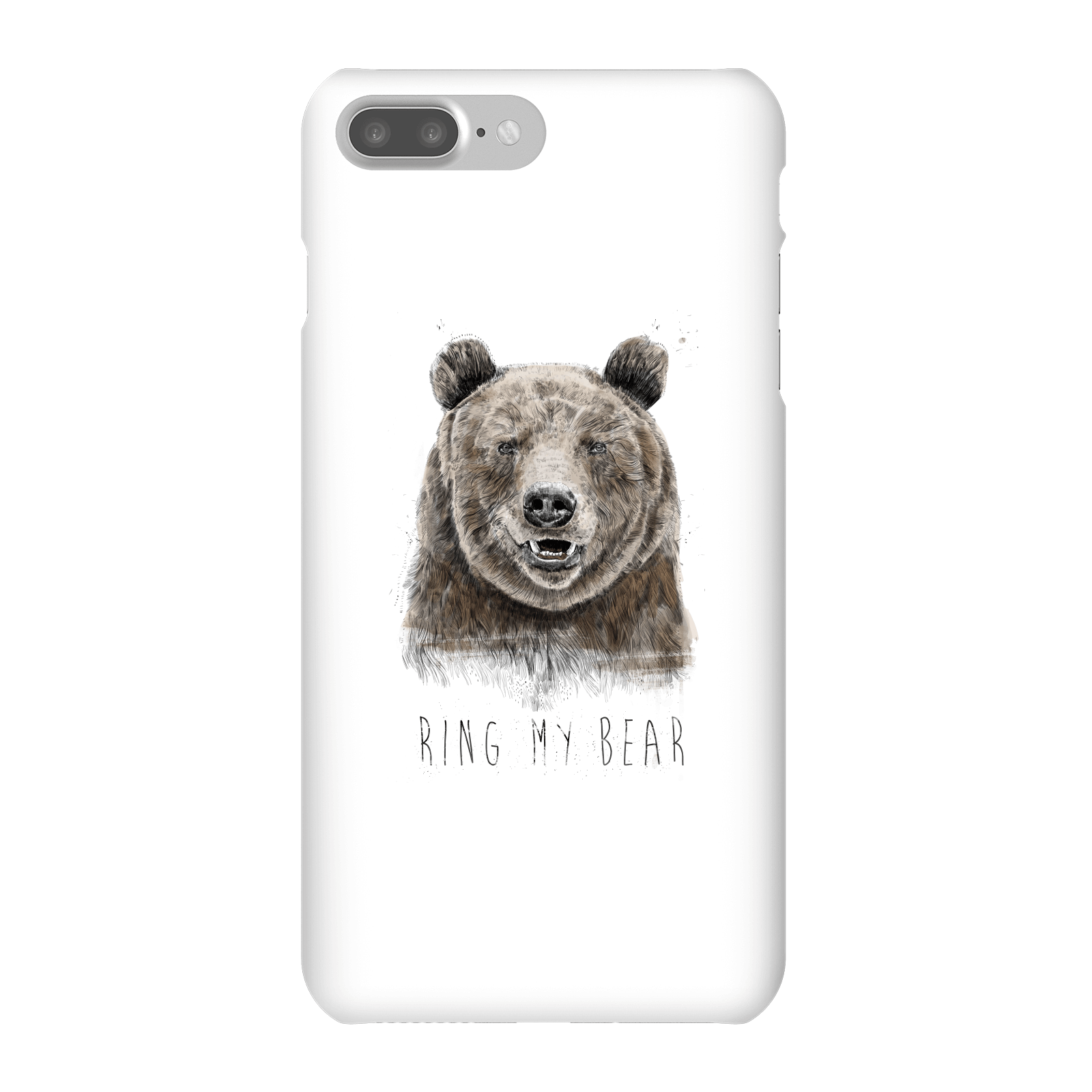 Balazs Solti Ring My Bear Phone Case for iPhone and Android - iPhone 7 Plus - Snap Case - Matte