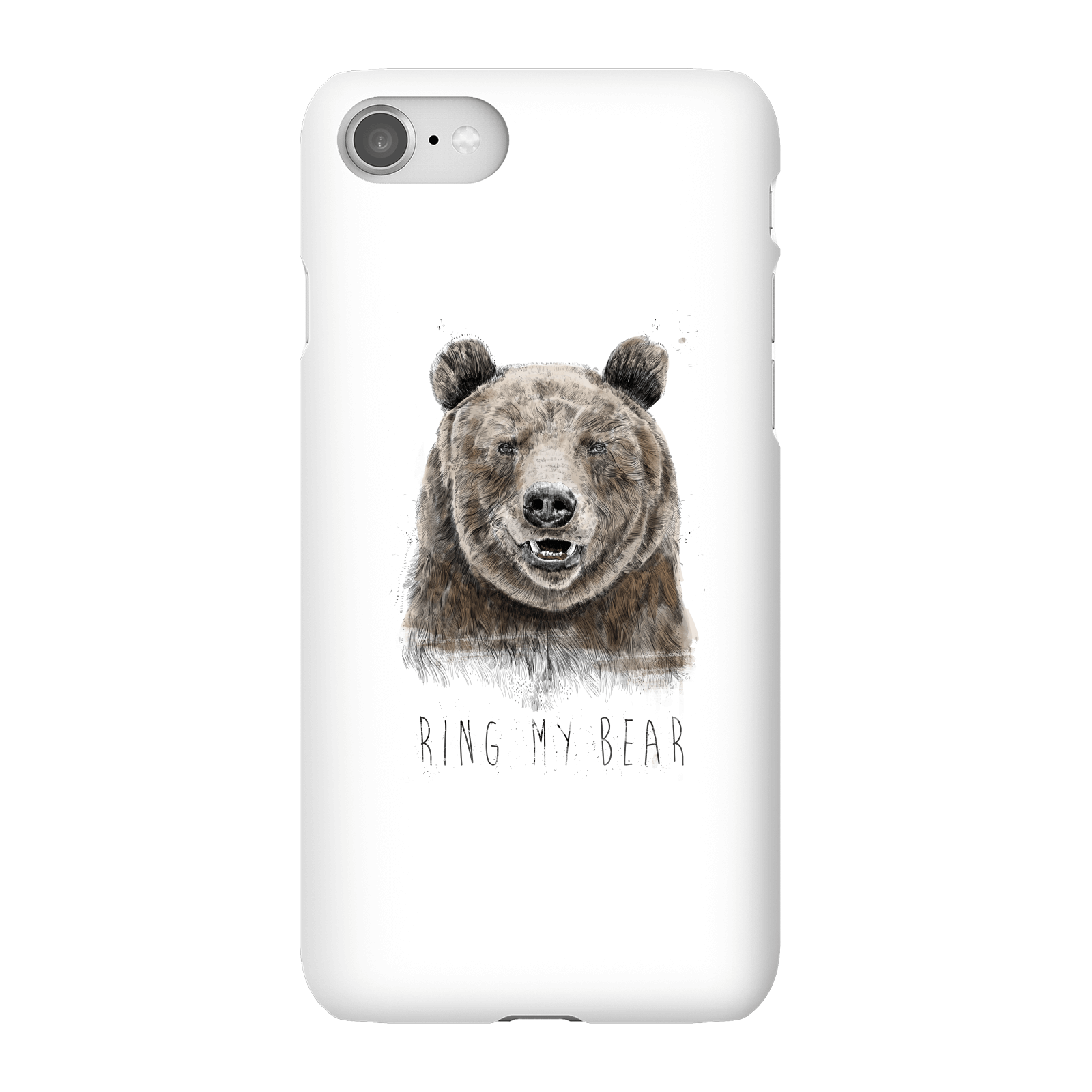 Balazs Solti Ring My Bear Phone Case for iPhone and Android - iPhone 8 - Snap Case - Matte