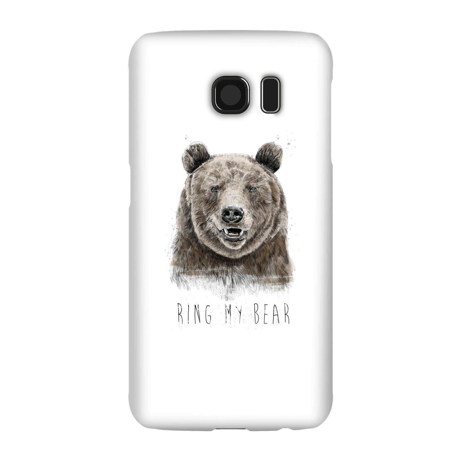 Balazs Solti Ring My Bear Phone Case for iPhone and Android - Samsung S6 - Snap Case - Matte