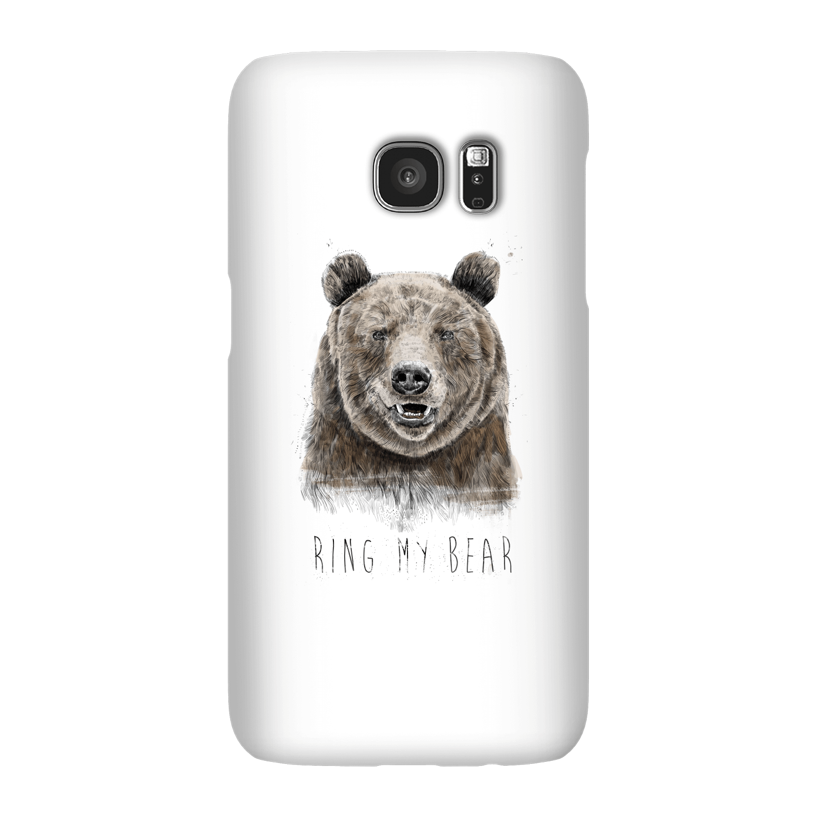 Balazs Solti Ring My Bear Phone Case for iPhone and Android - Samsung S7 - Snap Case - Matte