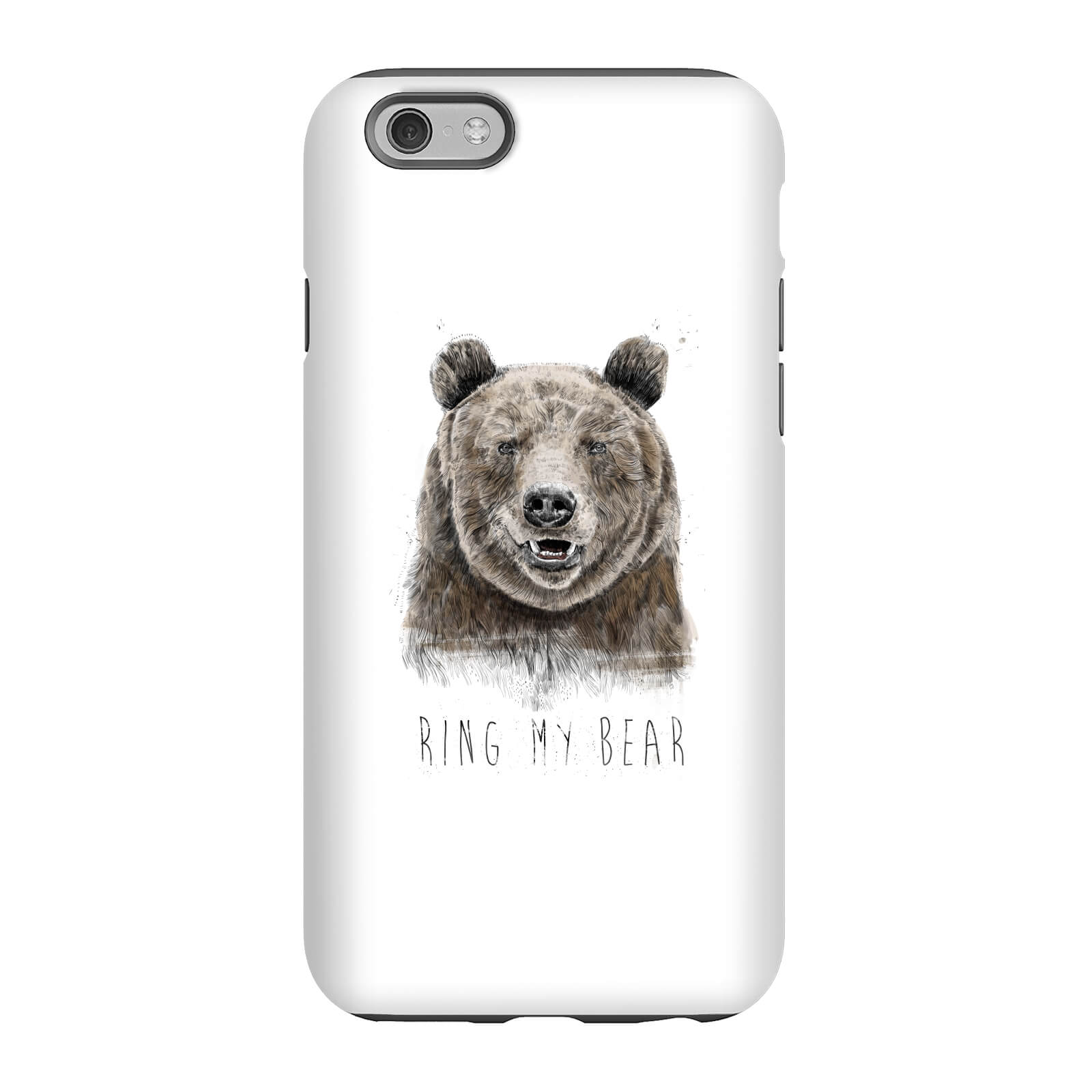 Balazs Solti Ring My Bear Phone Case for iPhone and Android - iPhone 6 - Tough Case - Matte