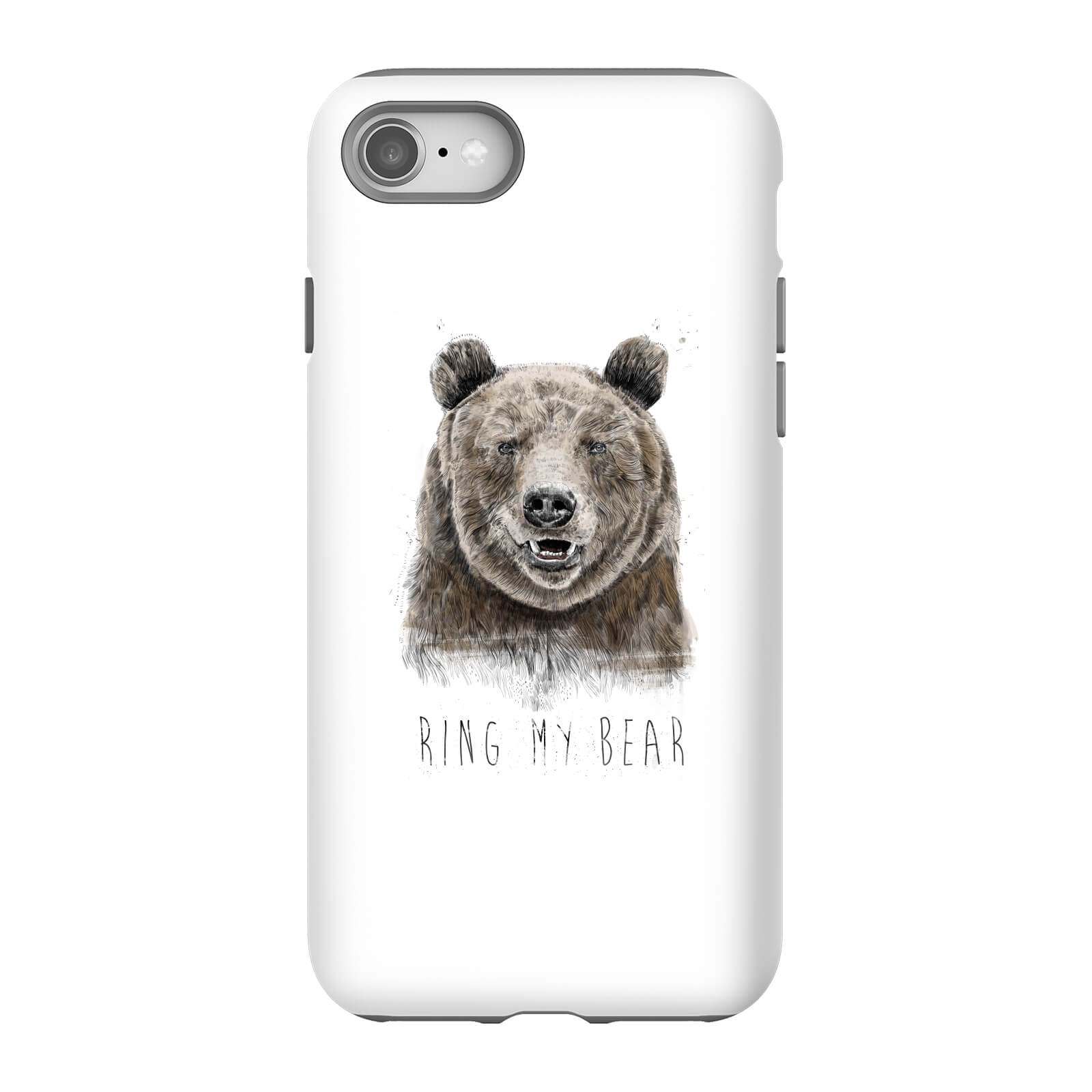 Balazs Solti Ring My Bear Phone Case for iPhone and Android - iPhone 8 - Tough Case - Matte