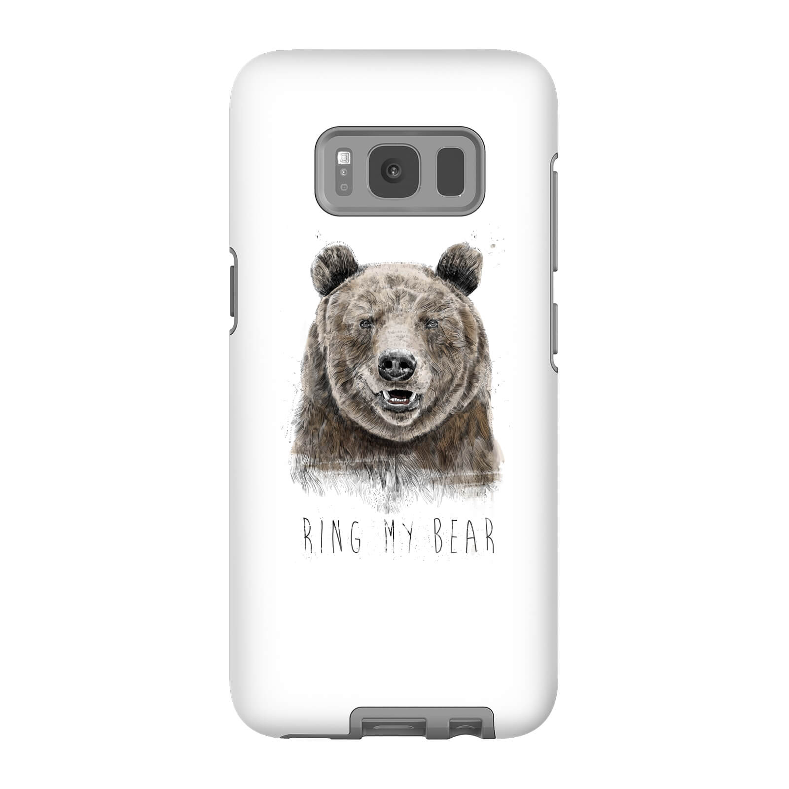 Balazs Solti Ring My Bear Phone Case for iPhone and Android - Samsung S8 - Tough Case - Matte