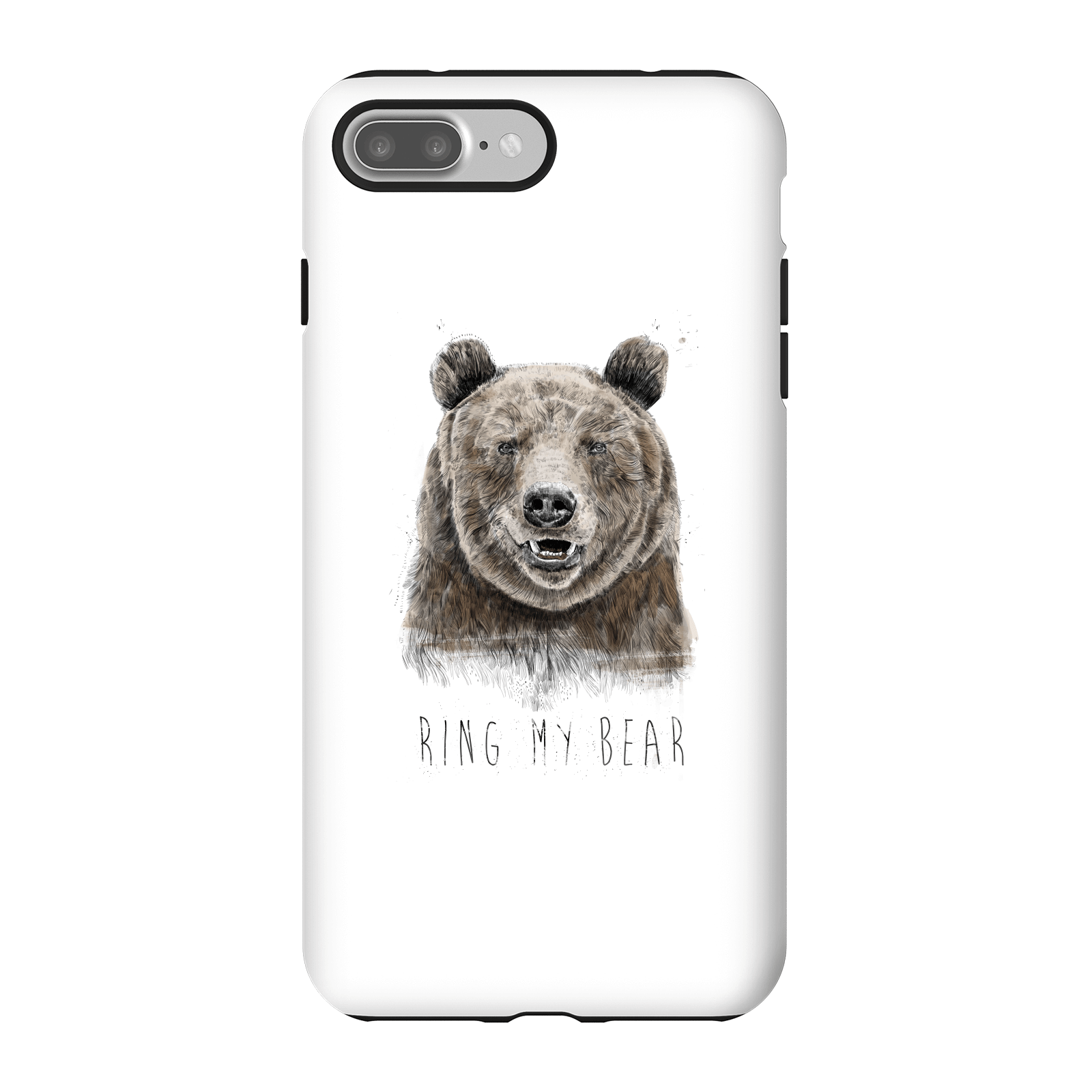 Balazs Solti Ring My Bear Phone Case for iPhone and Android - iPhone 7 Plus - Tough Case - Gloss