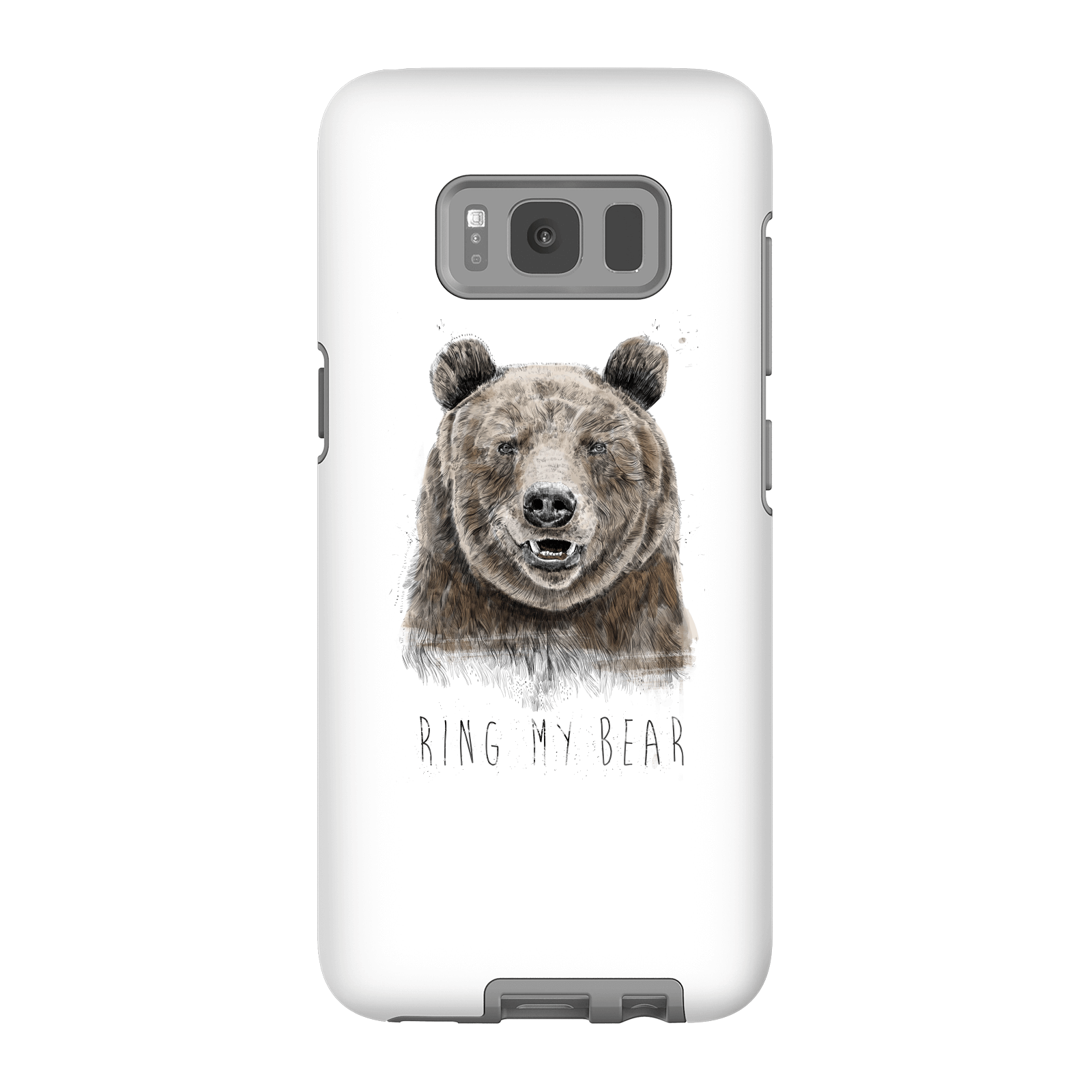 Balazs Solti Ring My Bear Phone Case for iPhone and Android - Samsung S8 - Tough Case - Gloss