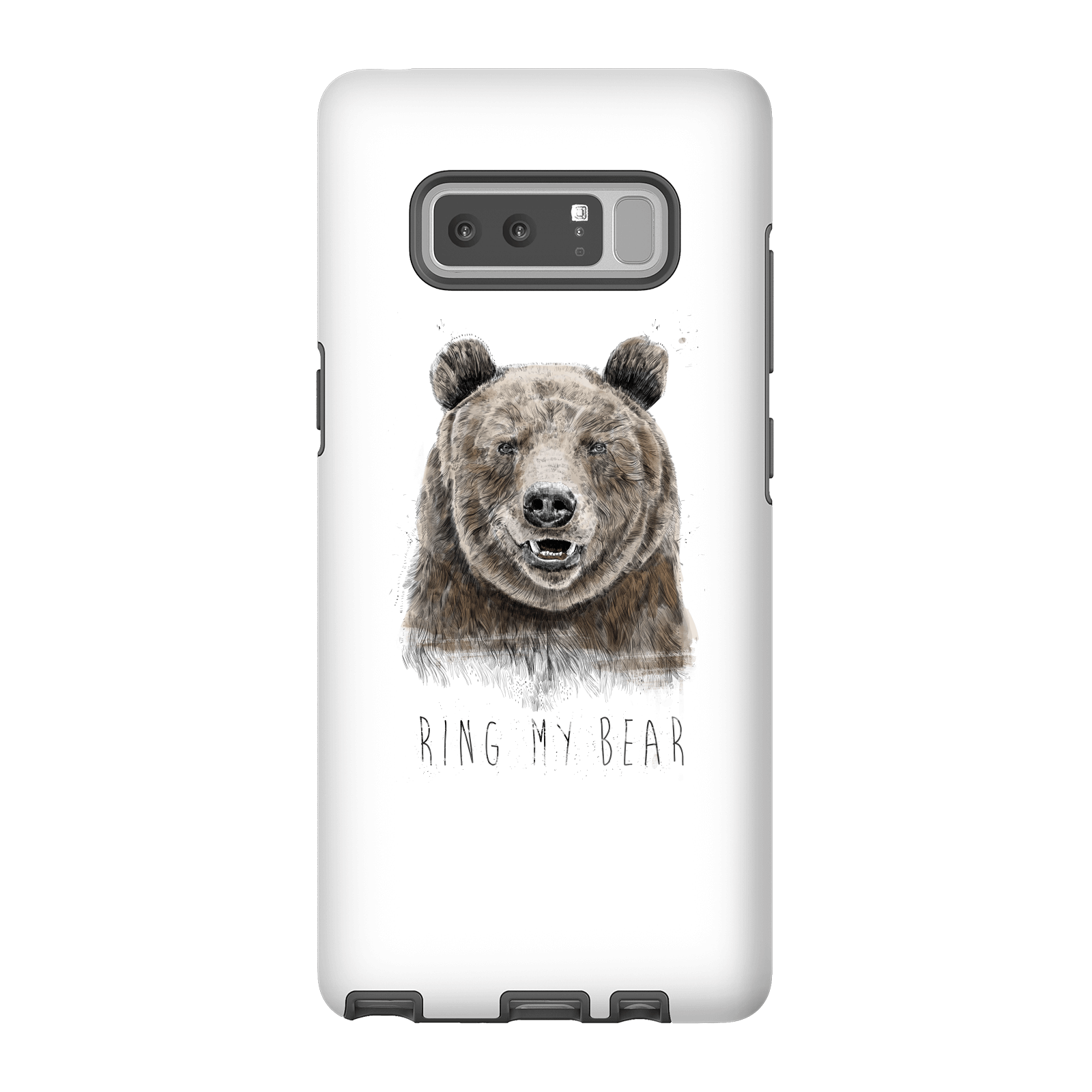 Balazs Solti Ring My Bear Phone Case for iPhone and Android - Samsung Note 8 - Tough Case - Gloss