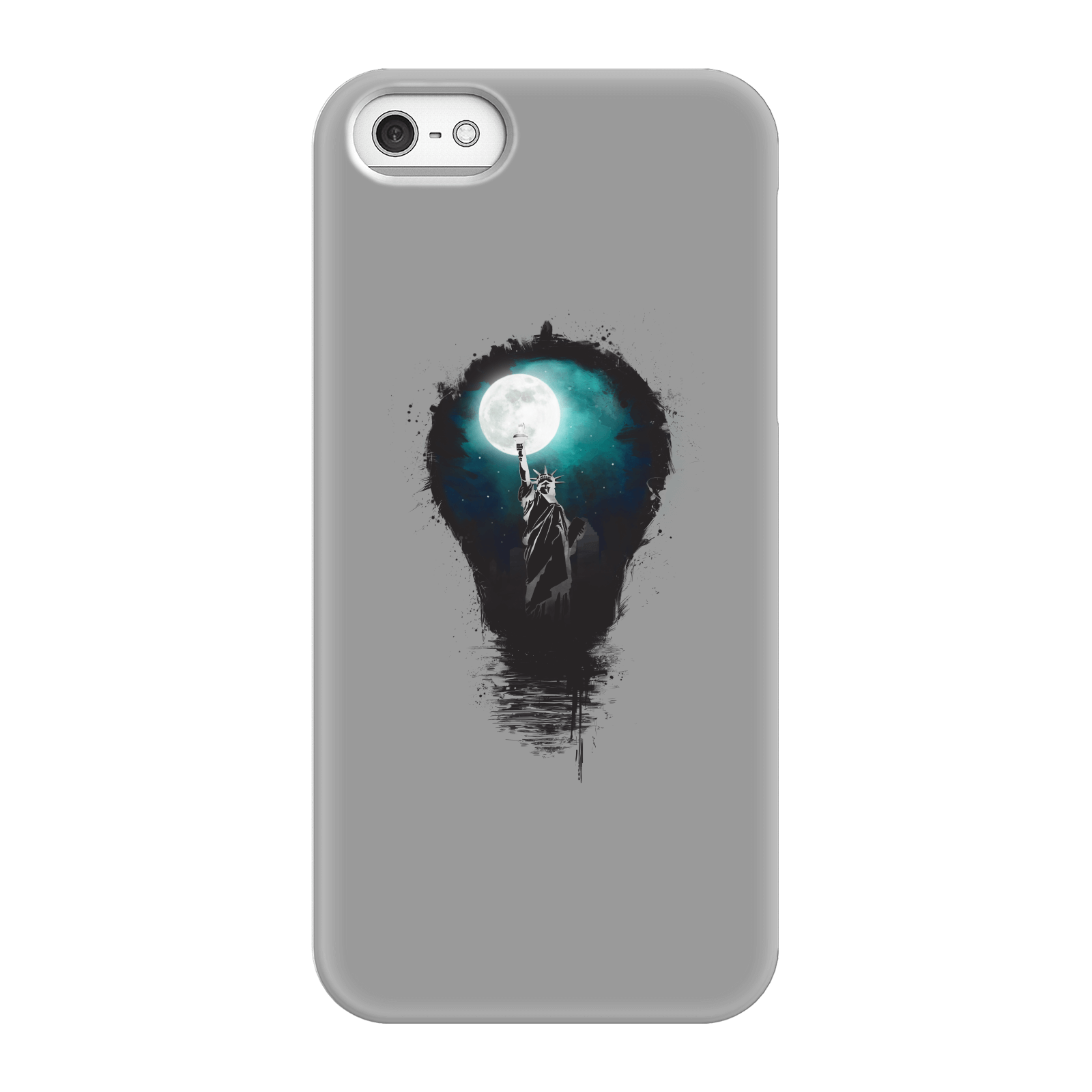Balazs Solti NYC Moon Phone Case for iPhone and Android - iPhone 5/5s - Snap Case - Matte