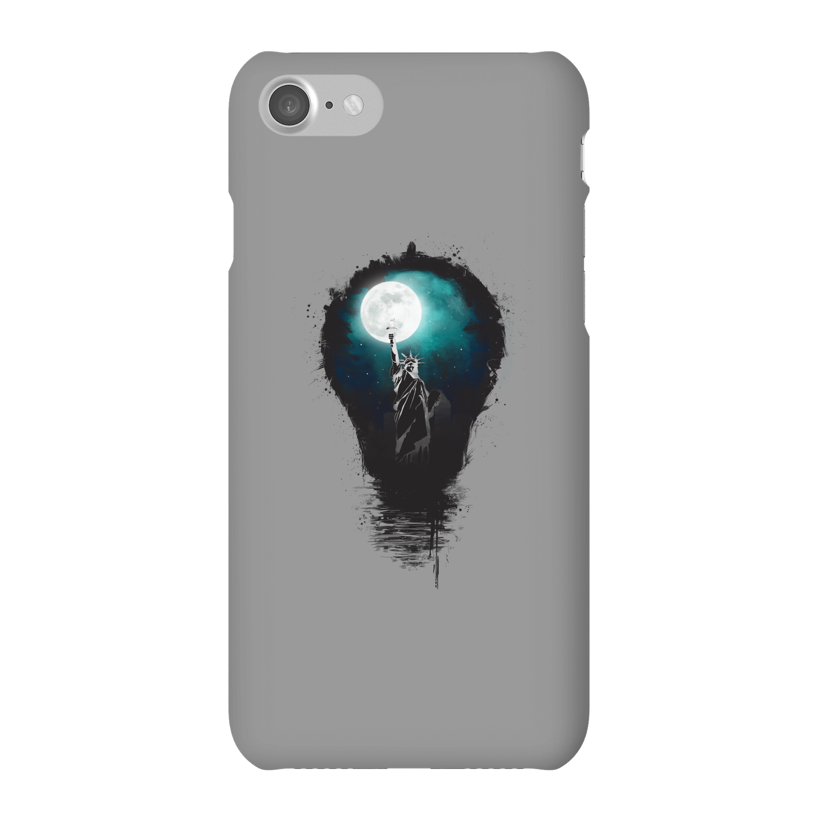 Balazs Solti NYC Moon Phone Case for iPhone and Android - iPhone 7 - Snap Case - Matte