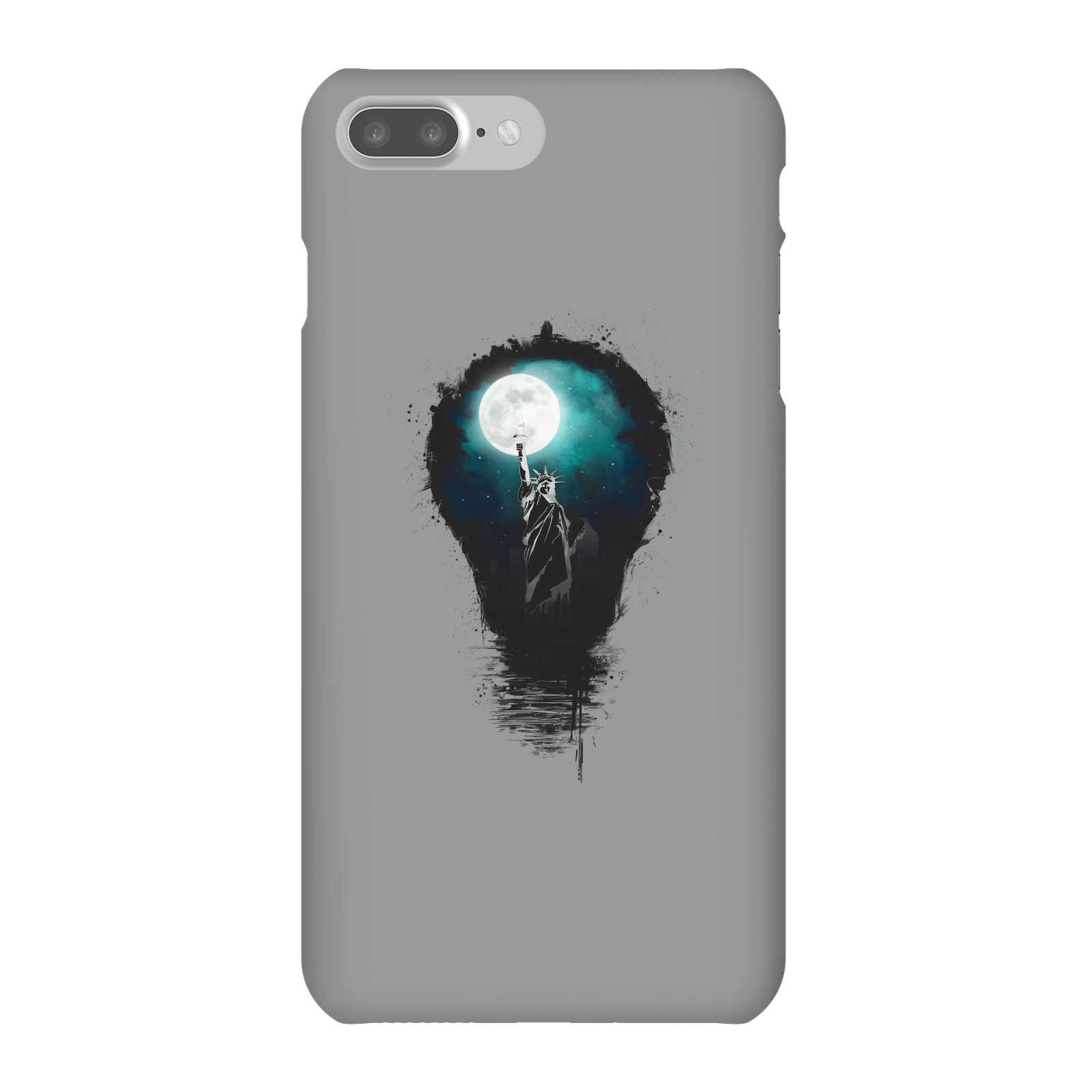 Balazs Solti NYC Moon Phone Case for iPhone and Android - iPhone 7 Plus - Snap Case - Matte