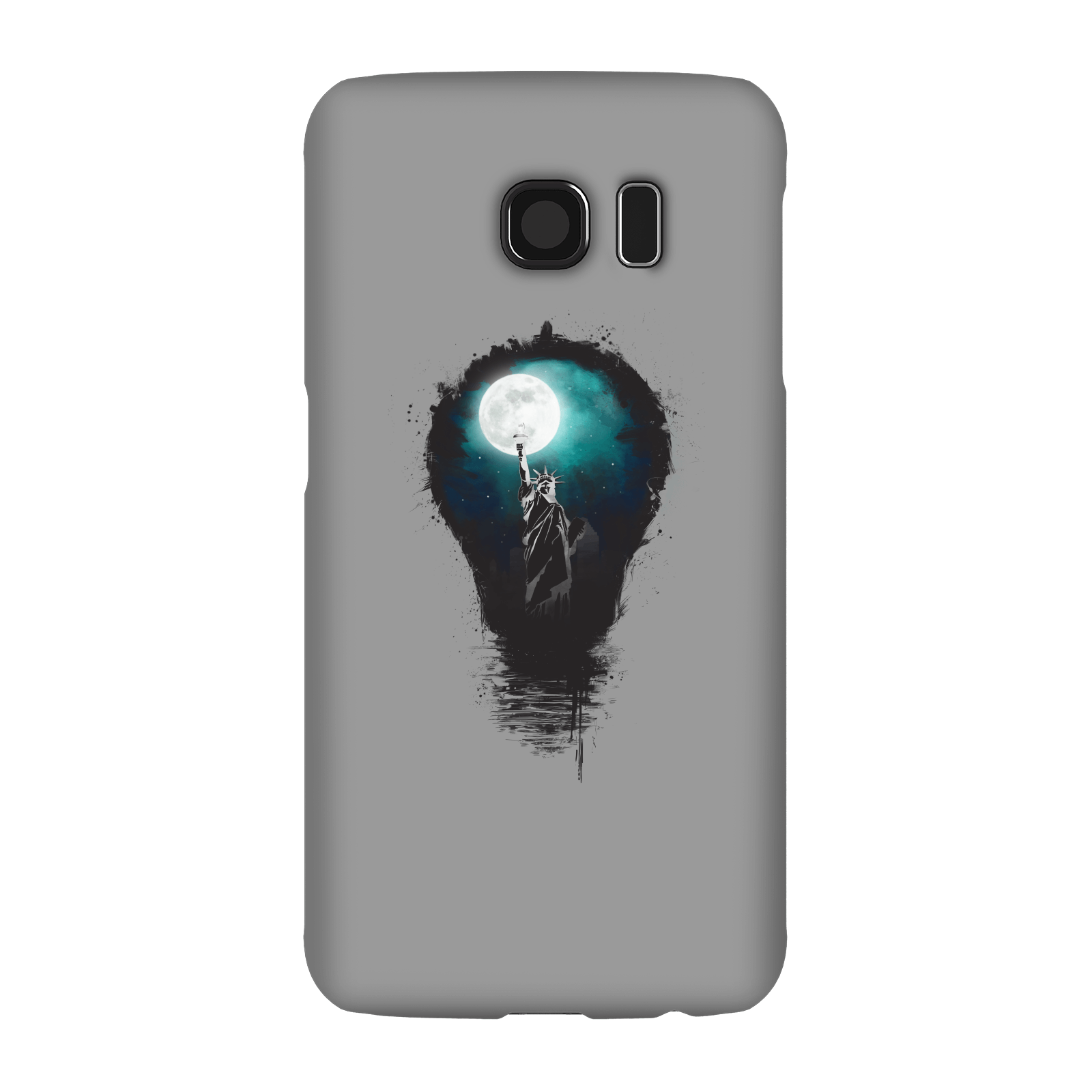 Balazs Solti NYC Moon Phone Case for iPhone and Android - Samsung S6 - Snap Case - Matte