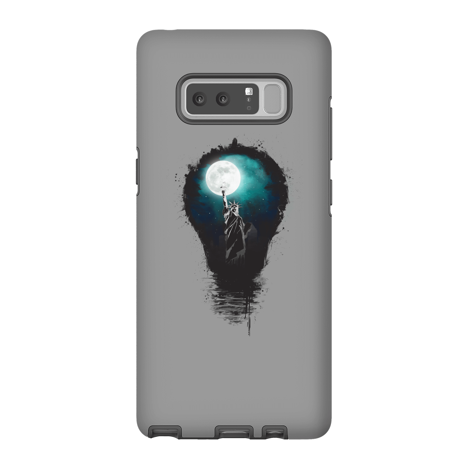 Balazs Solti NYC Moon Phone Case for iPhone and Android - Samsung Note 8 - Tough Case - Matte