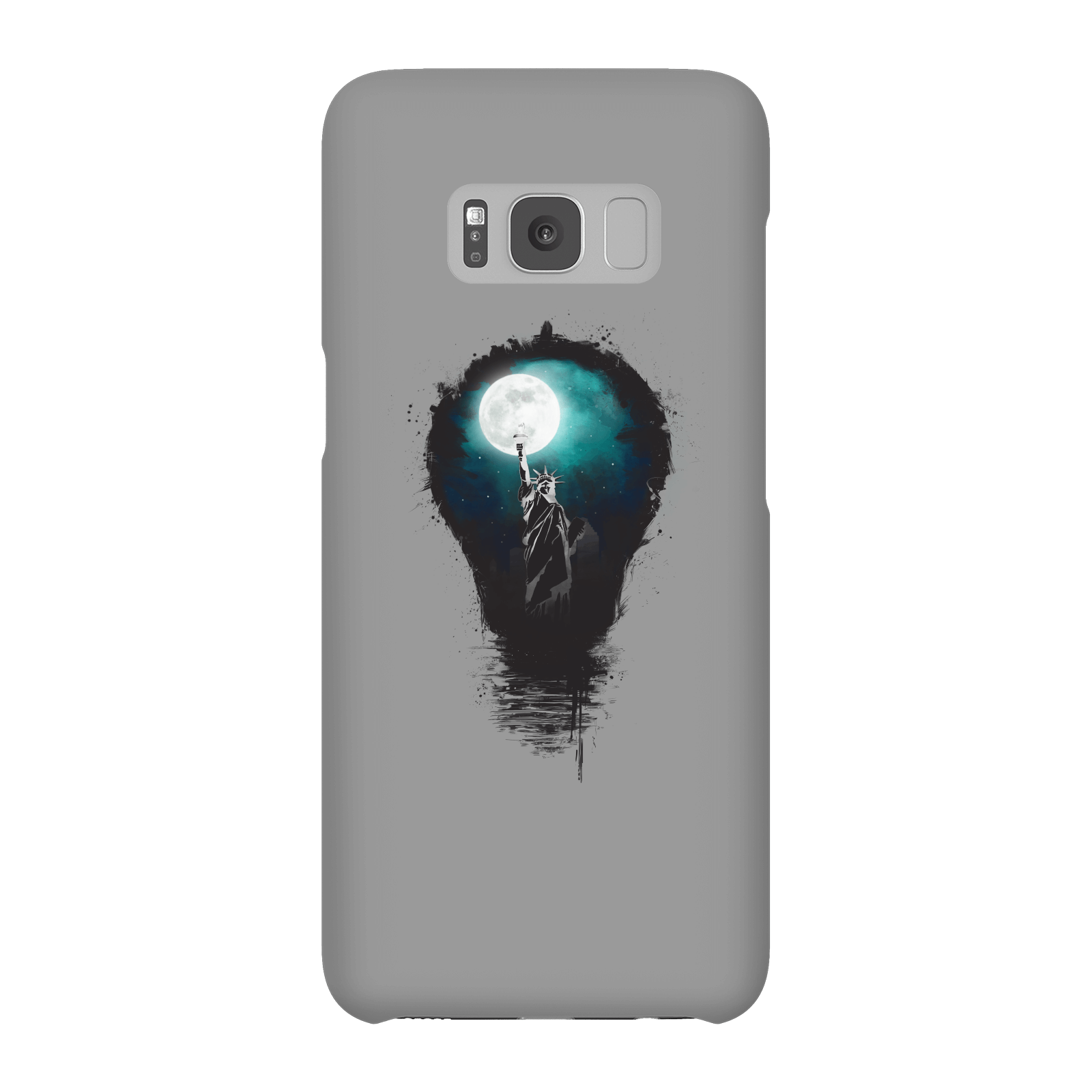 Balazs Solti NYC Moon Phone Case for iPhone and Android - Samsung S8 - Snap Case - Gloss